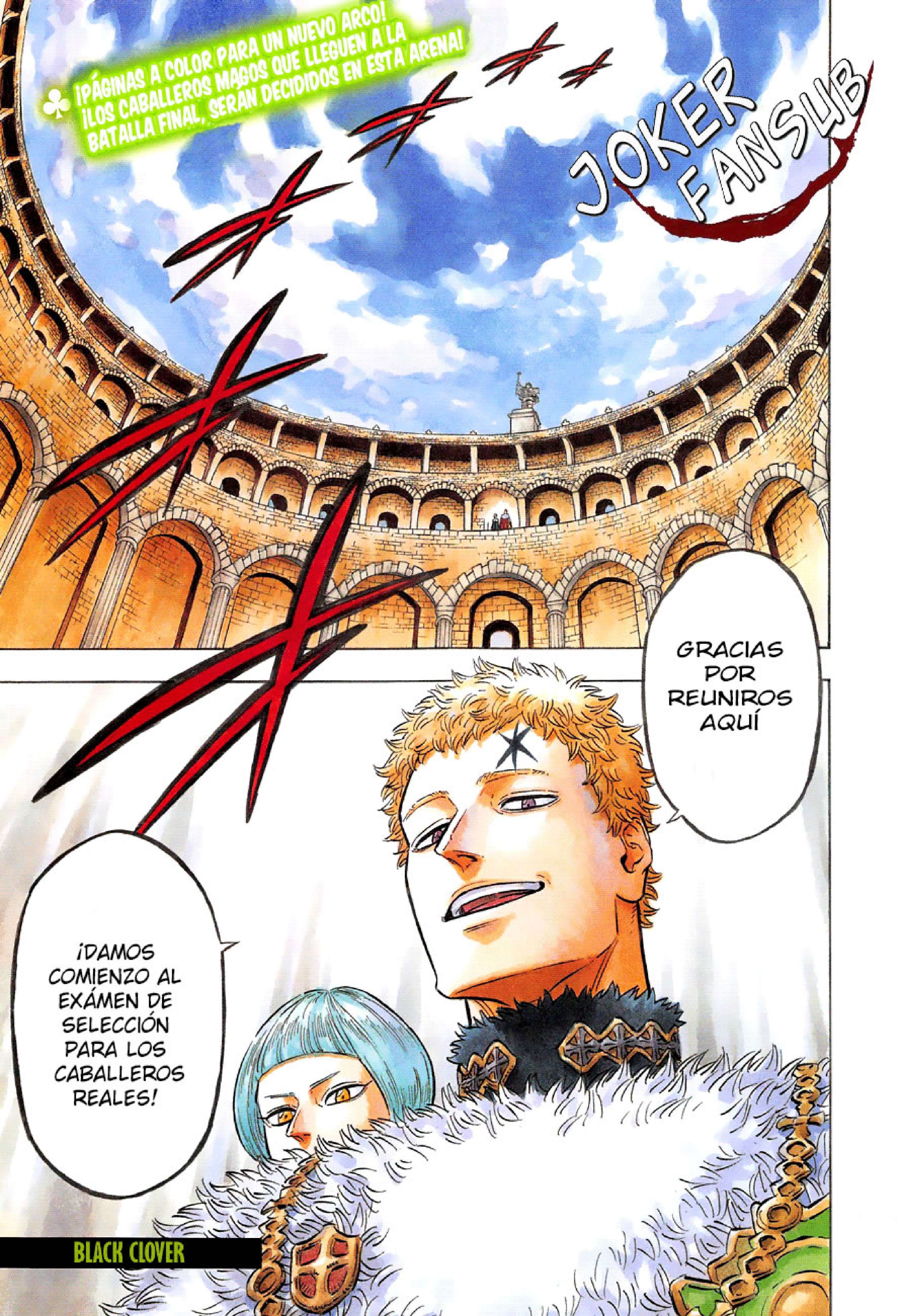 Read black Clover es Manga Online