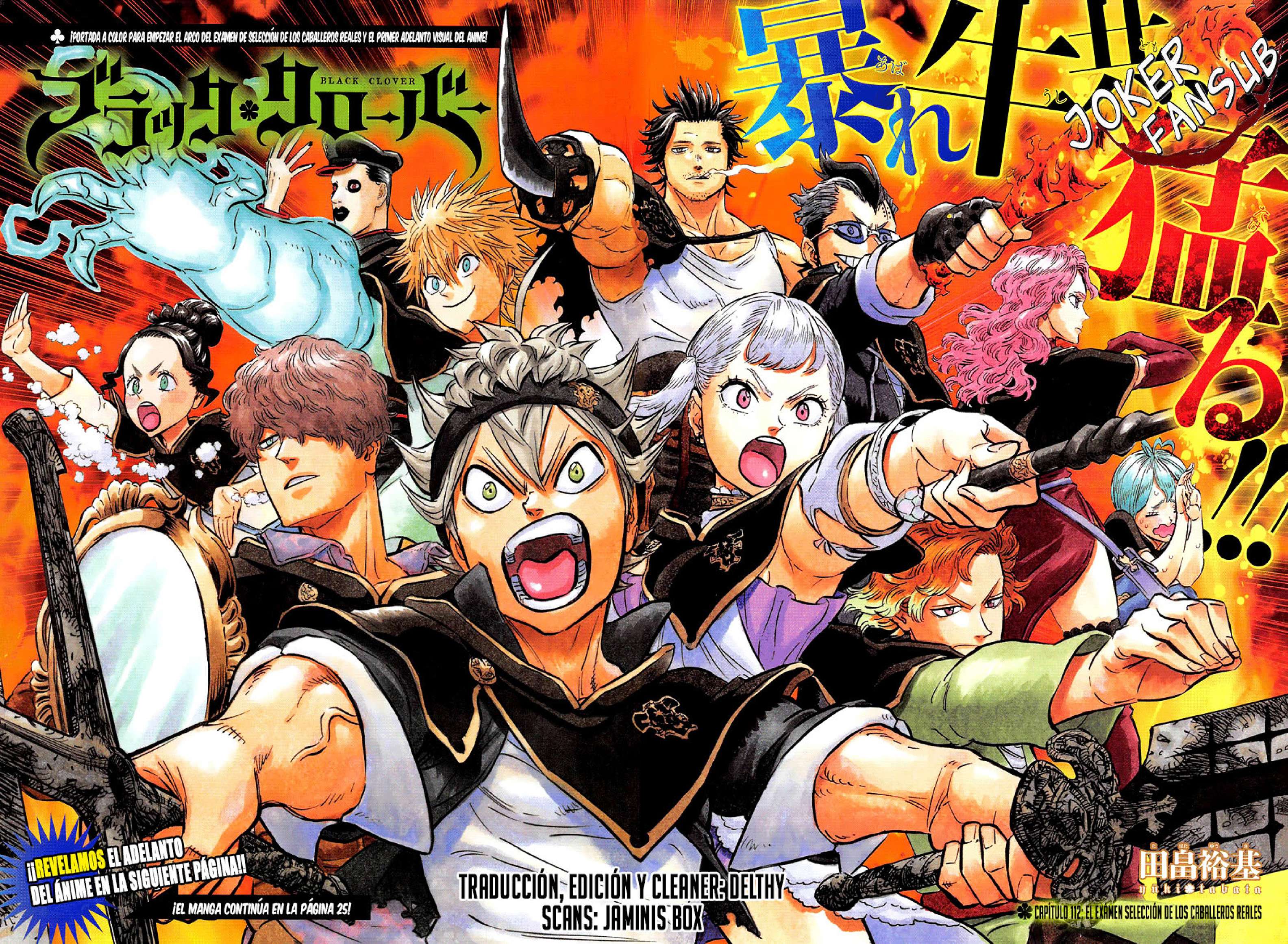 Read black Clover es Manga Online