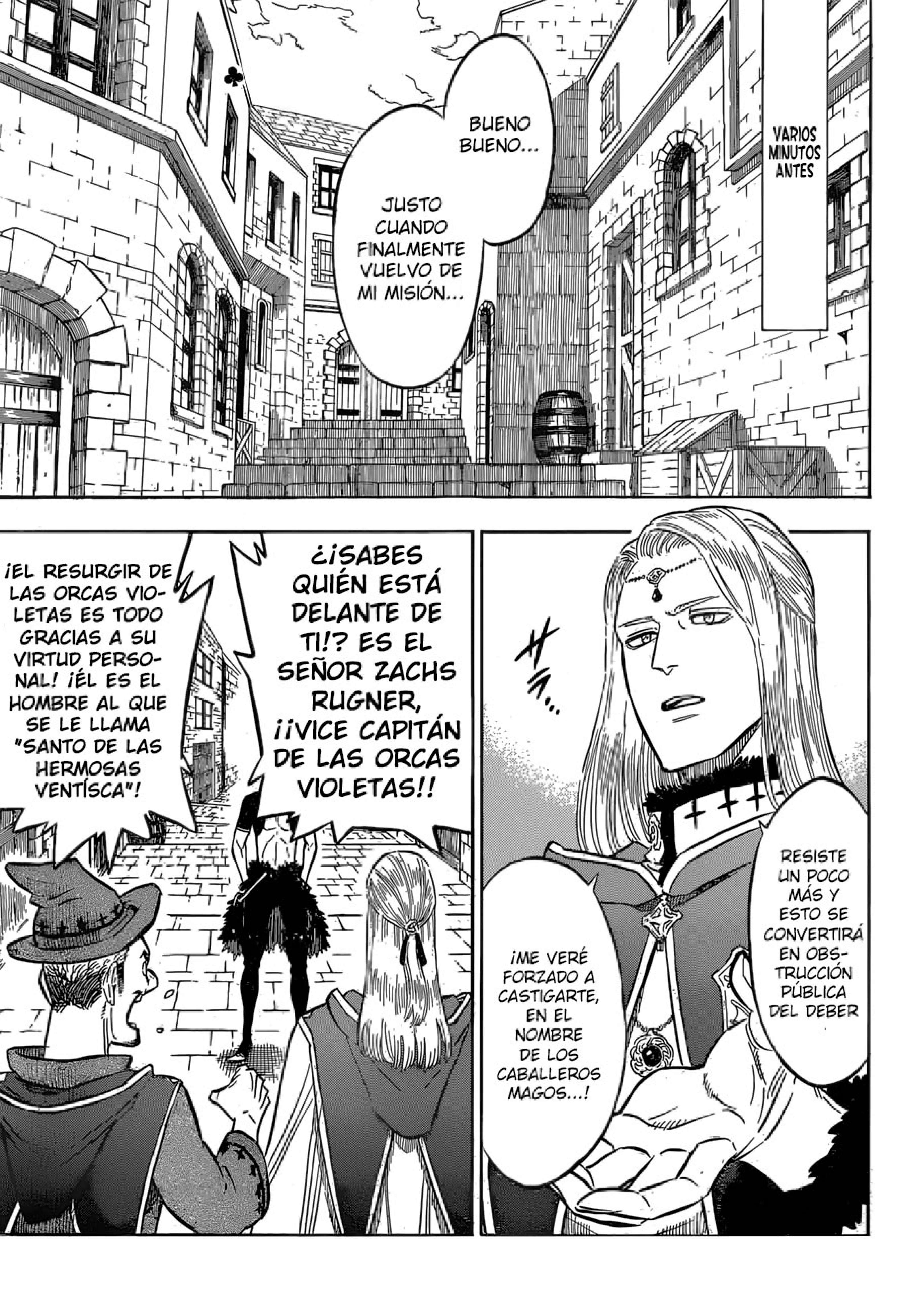 Read black Clover es Manga Online