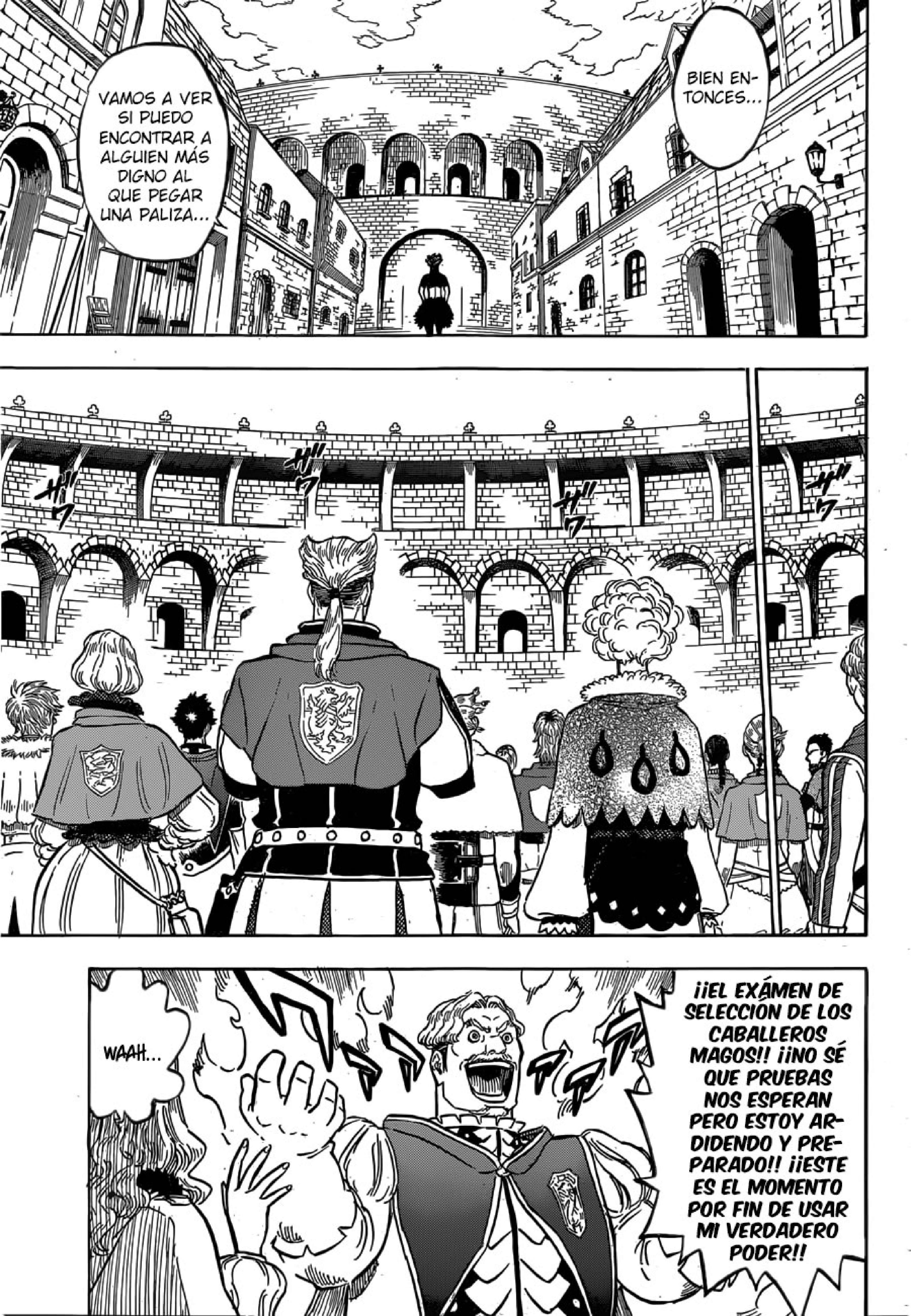 Read black Clover es Manga Online