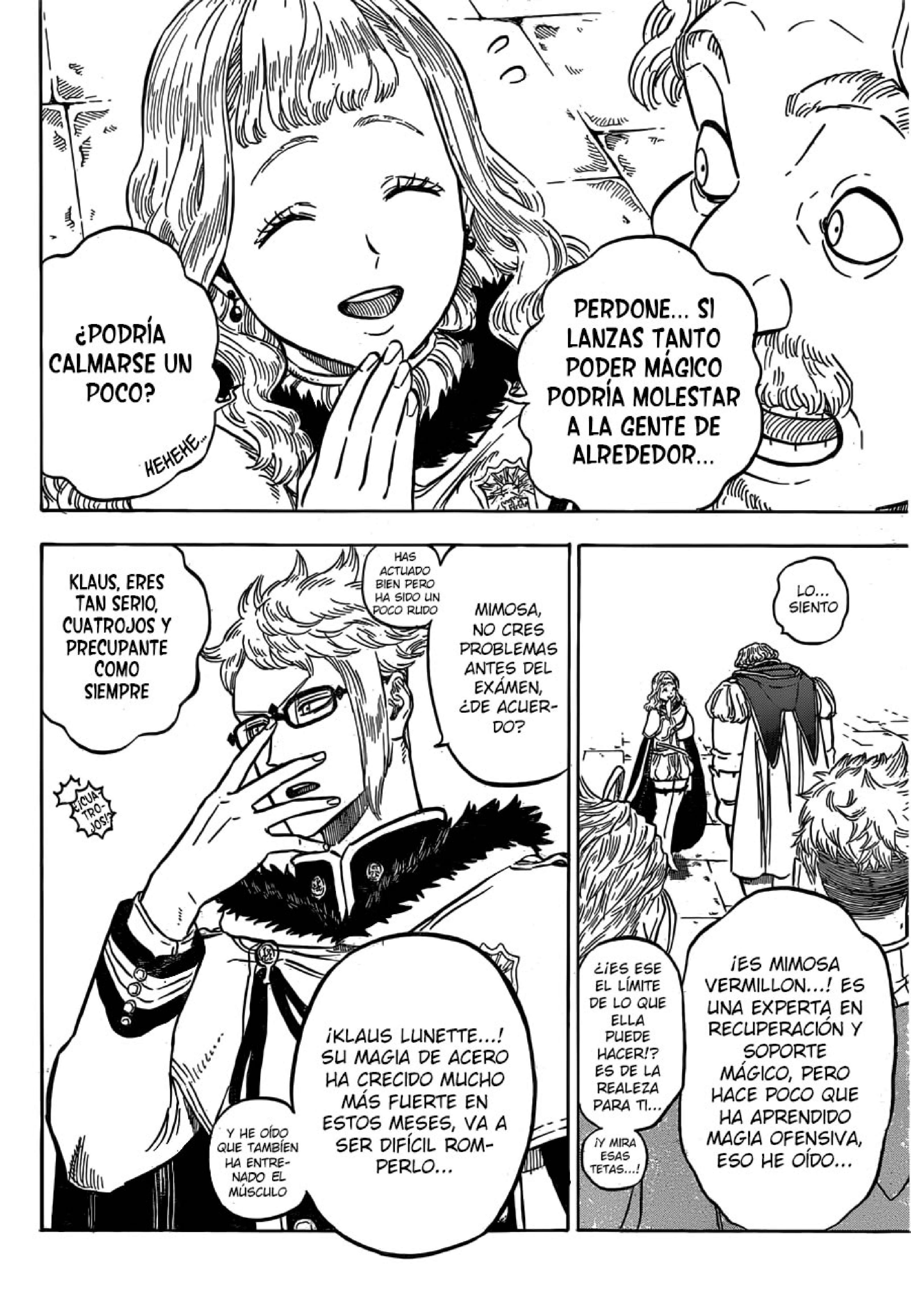 Read black Clover es Manga Online