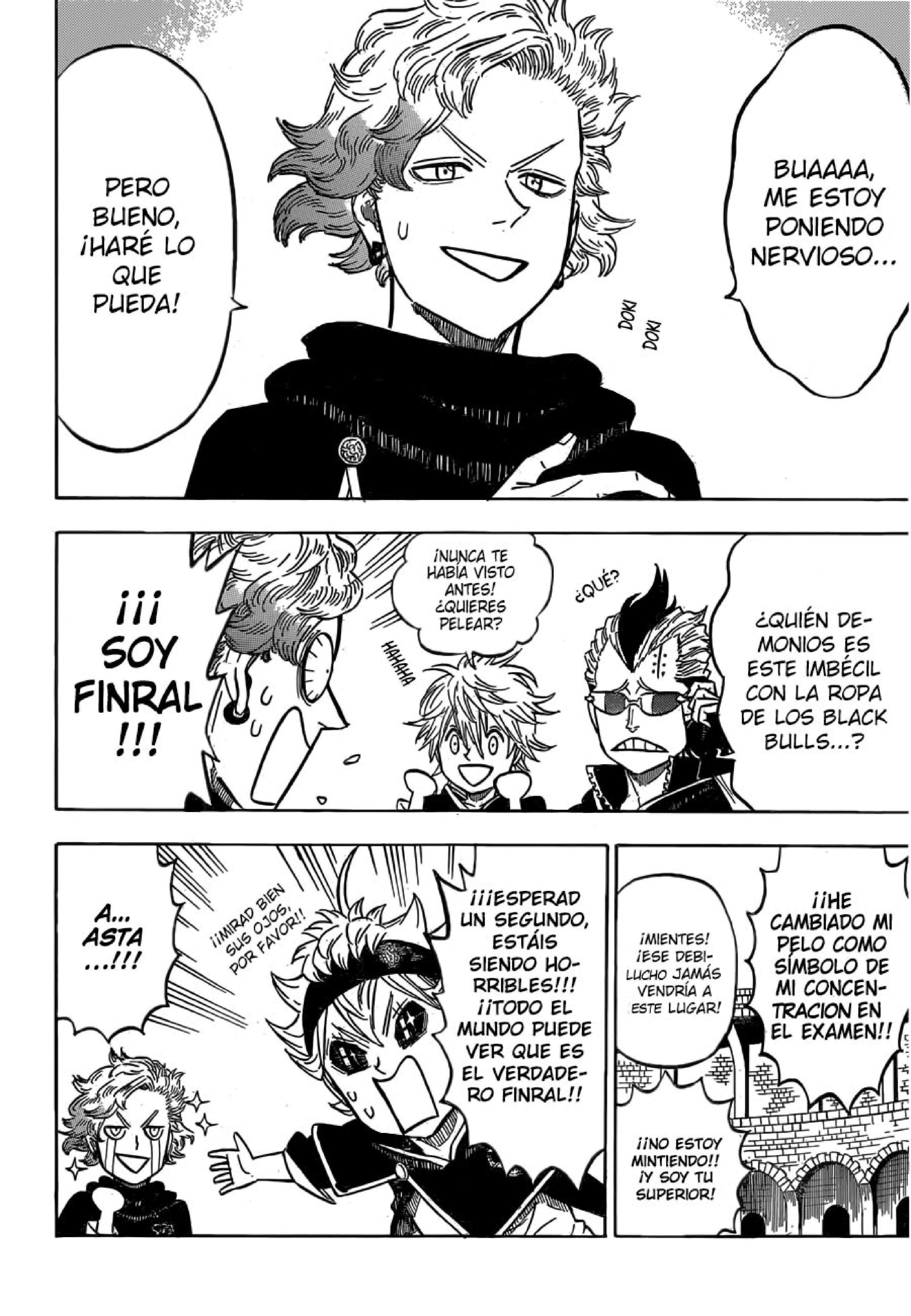 Read black Clover es Manga Online