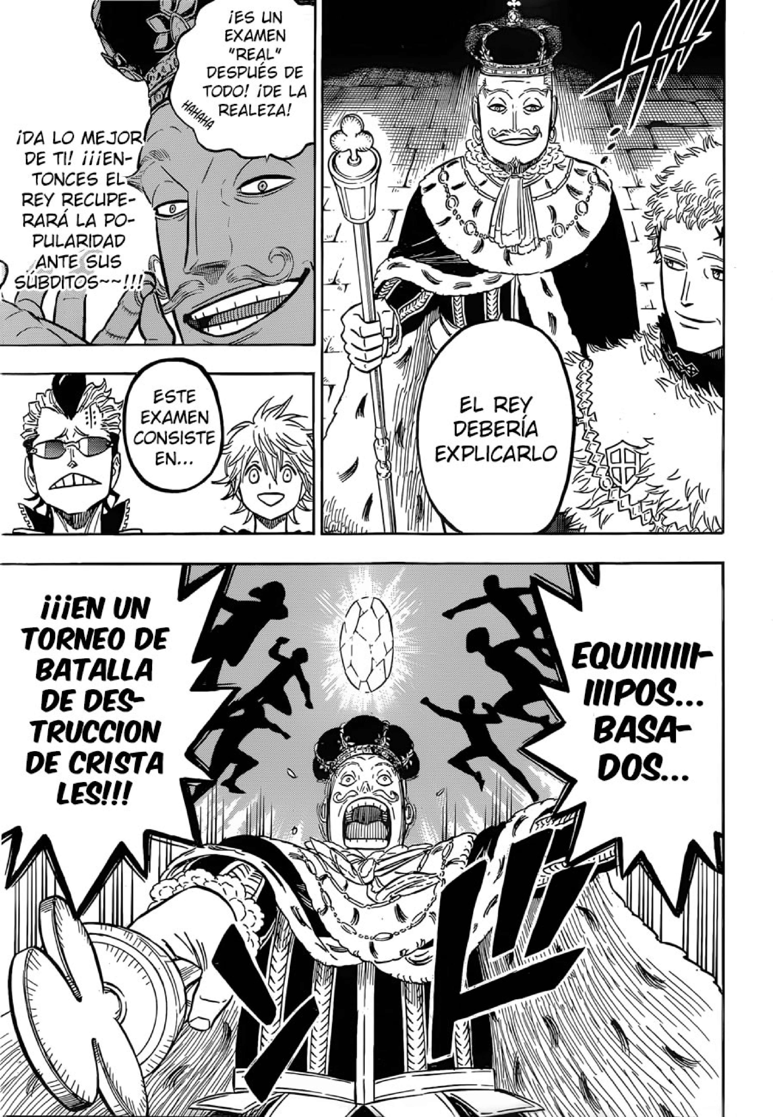 Read black Clover es Manga Online