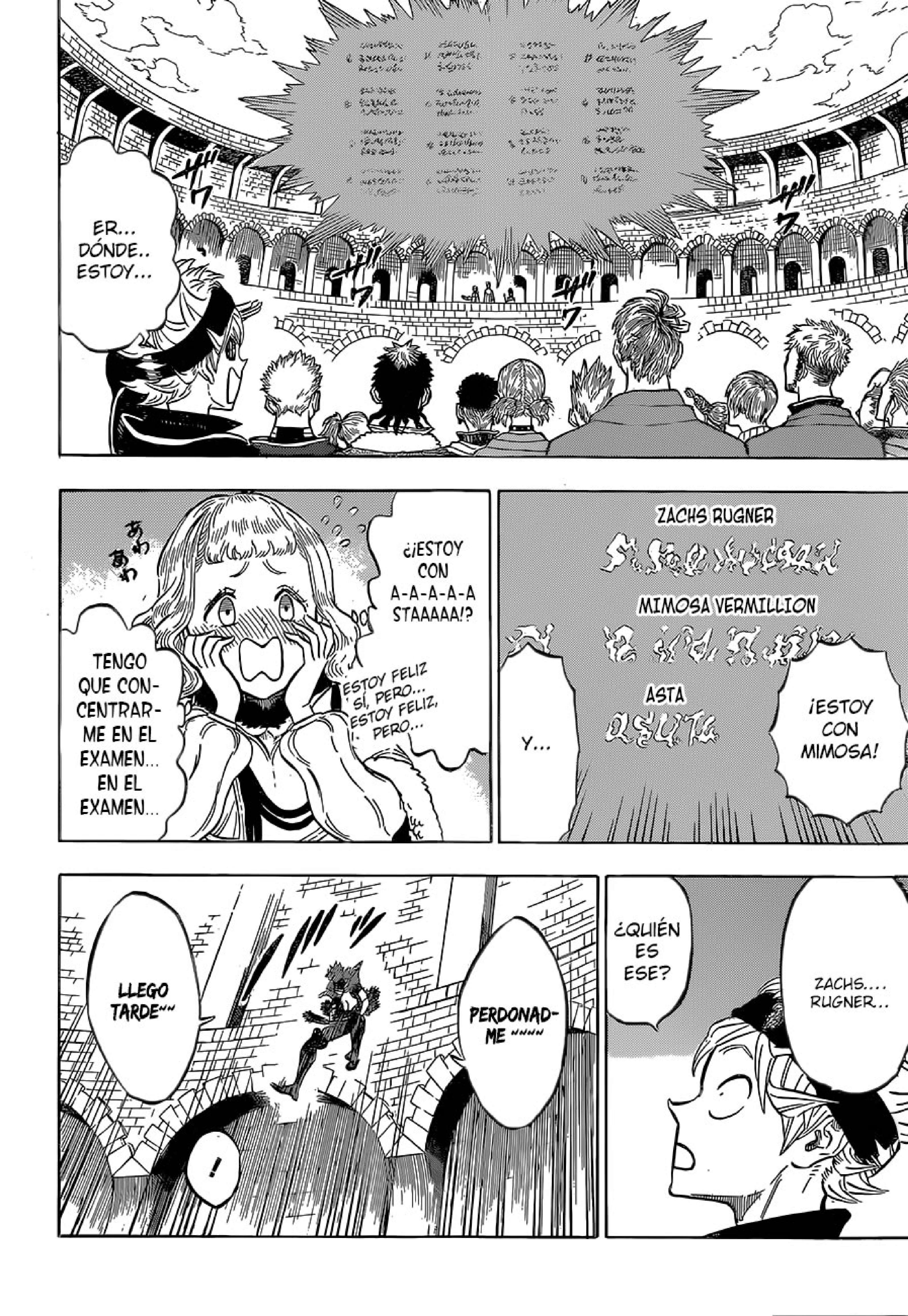 Read black Clover es Manga Online
