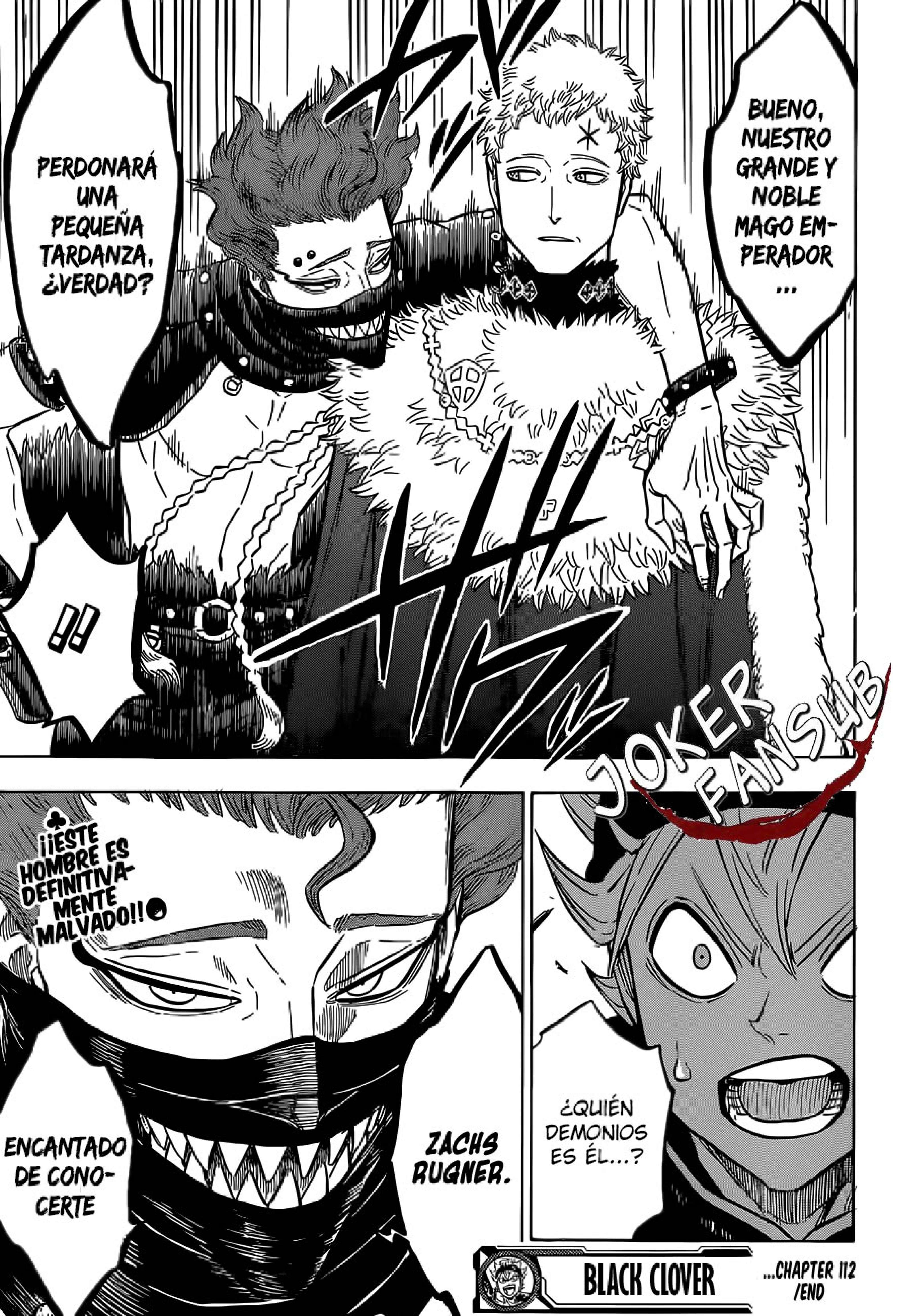 Read black Clover es Manga Online