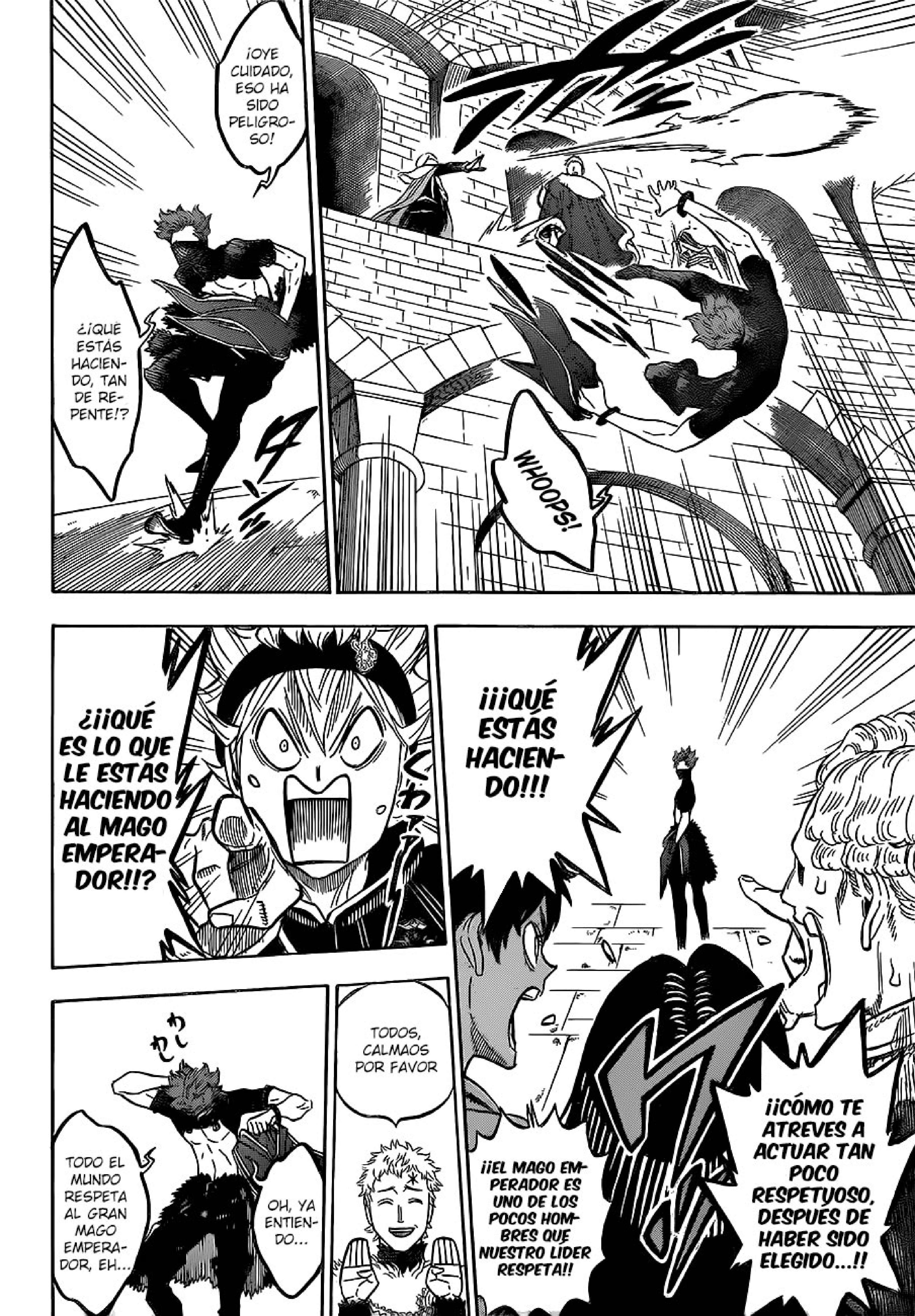 Read black Clover es Manga Online