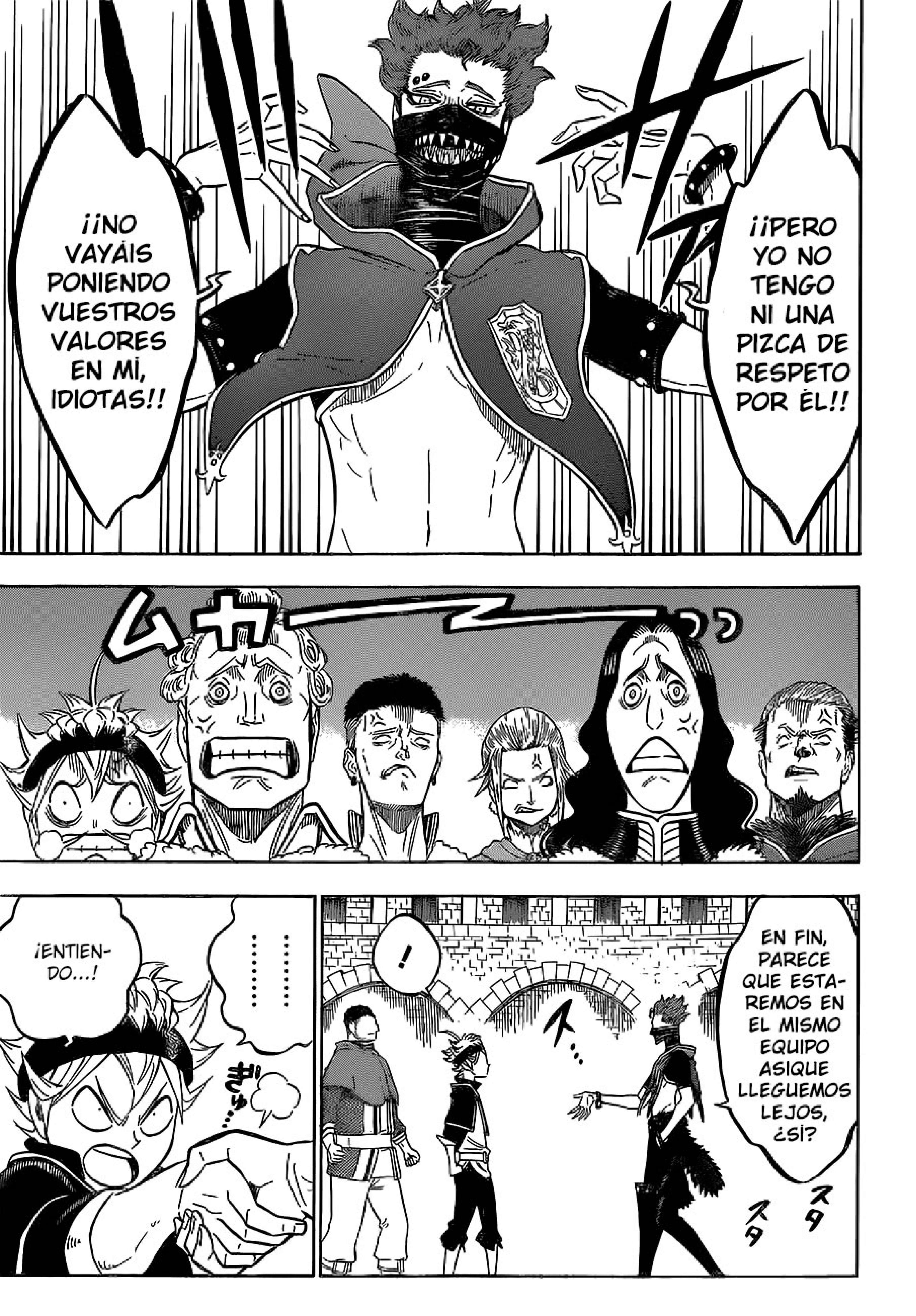 Read black Clover es Manga Online