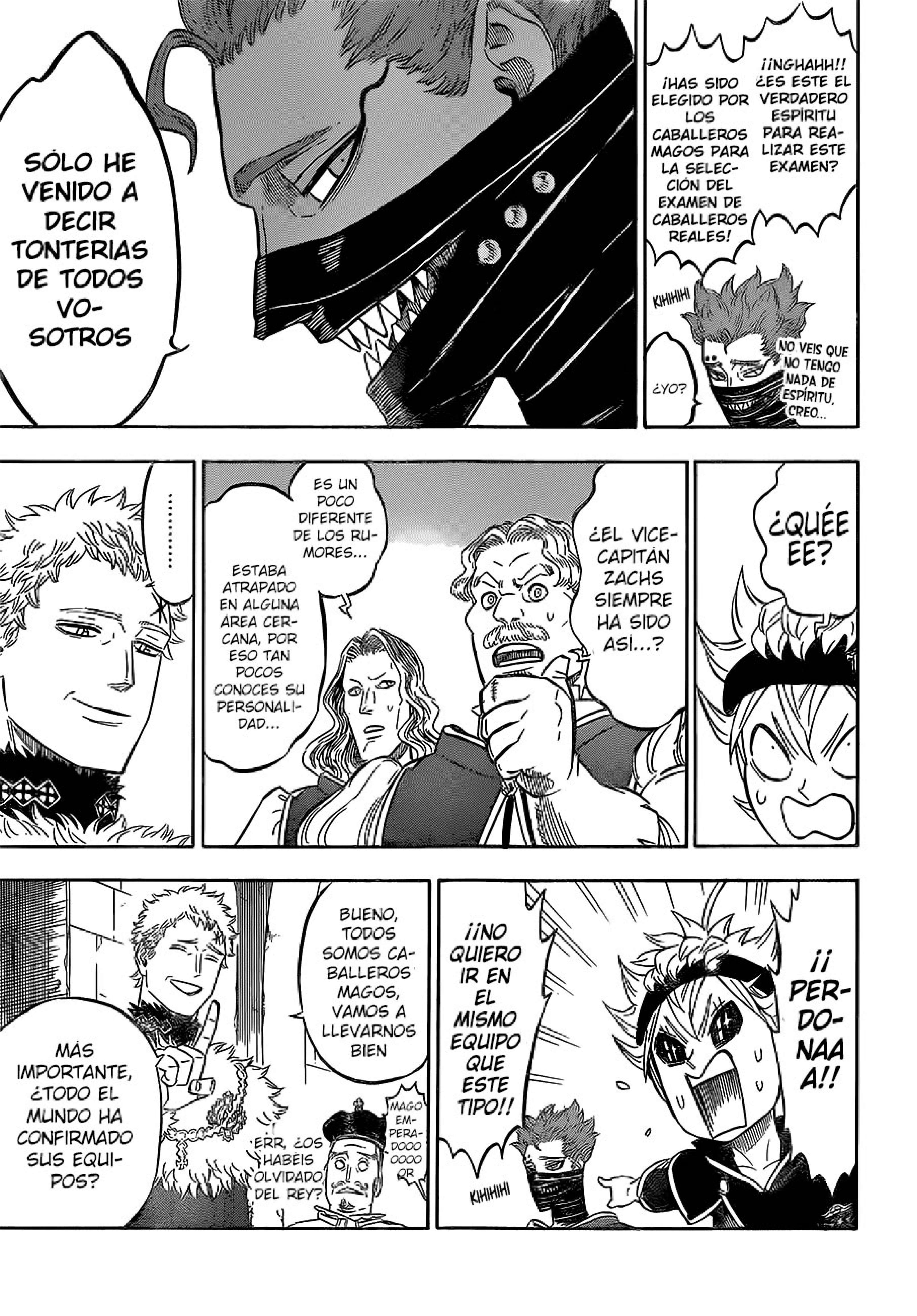Read black Clover es Manga Online