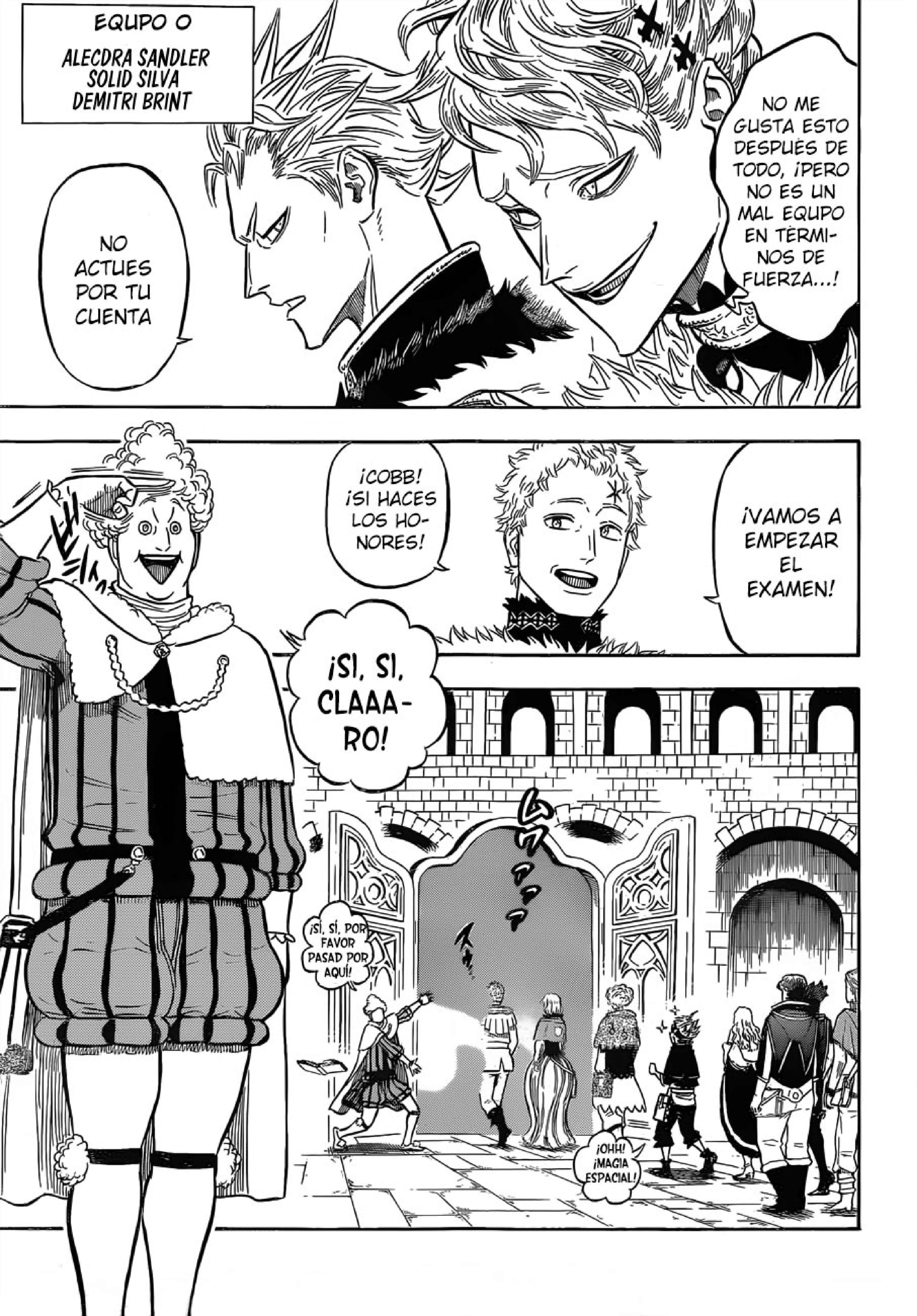 Read black Clover es Manga Online