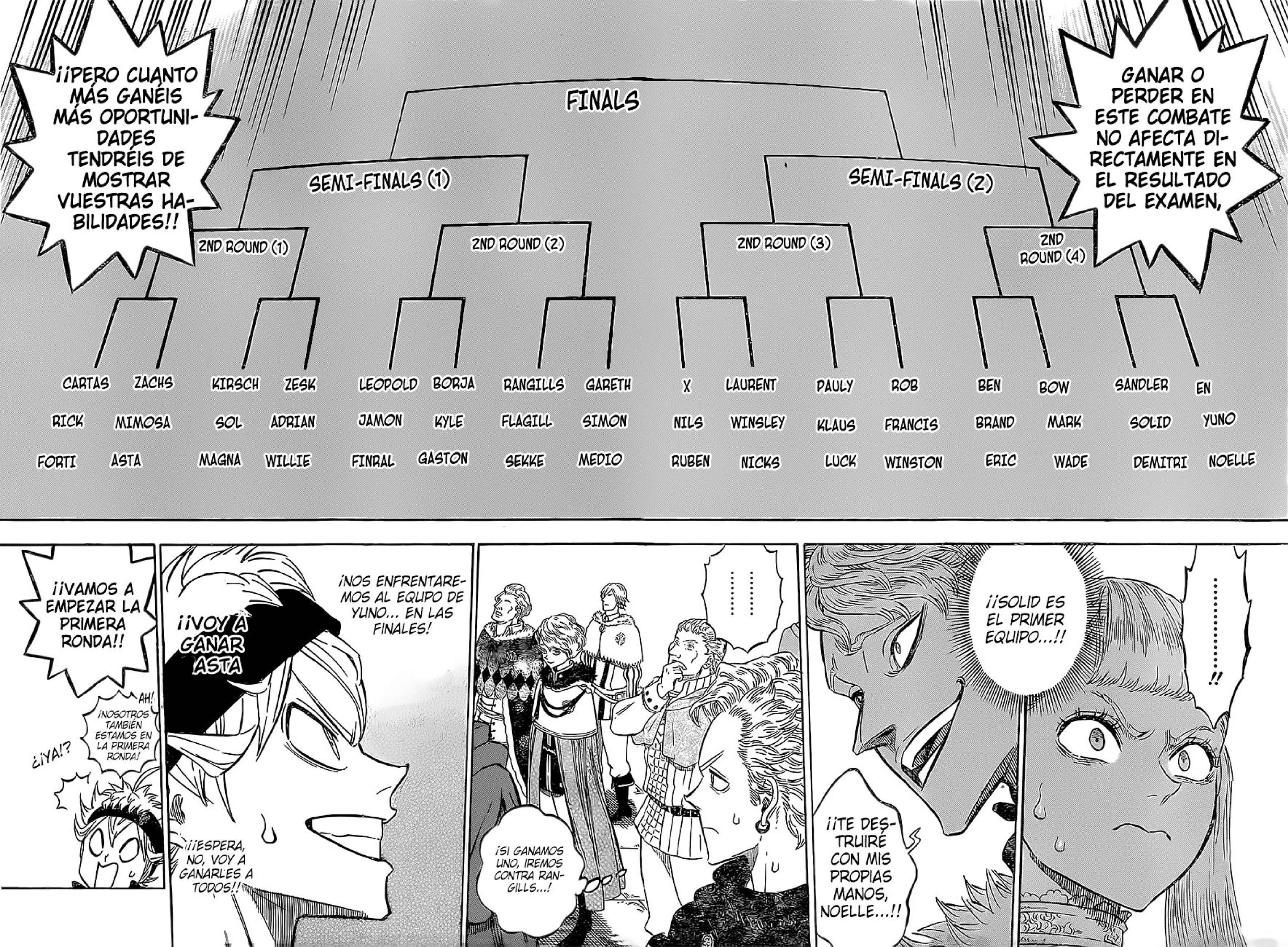 Read black Clover es Manga Online