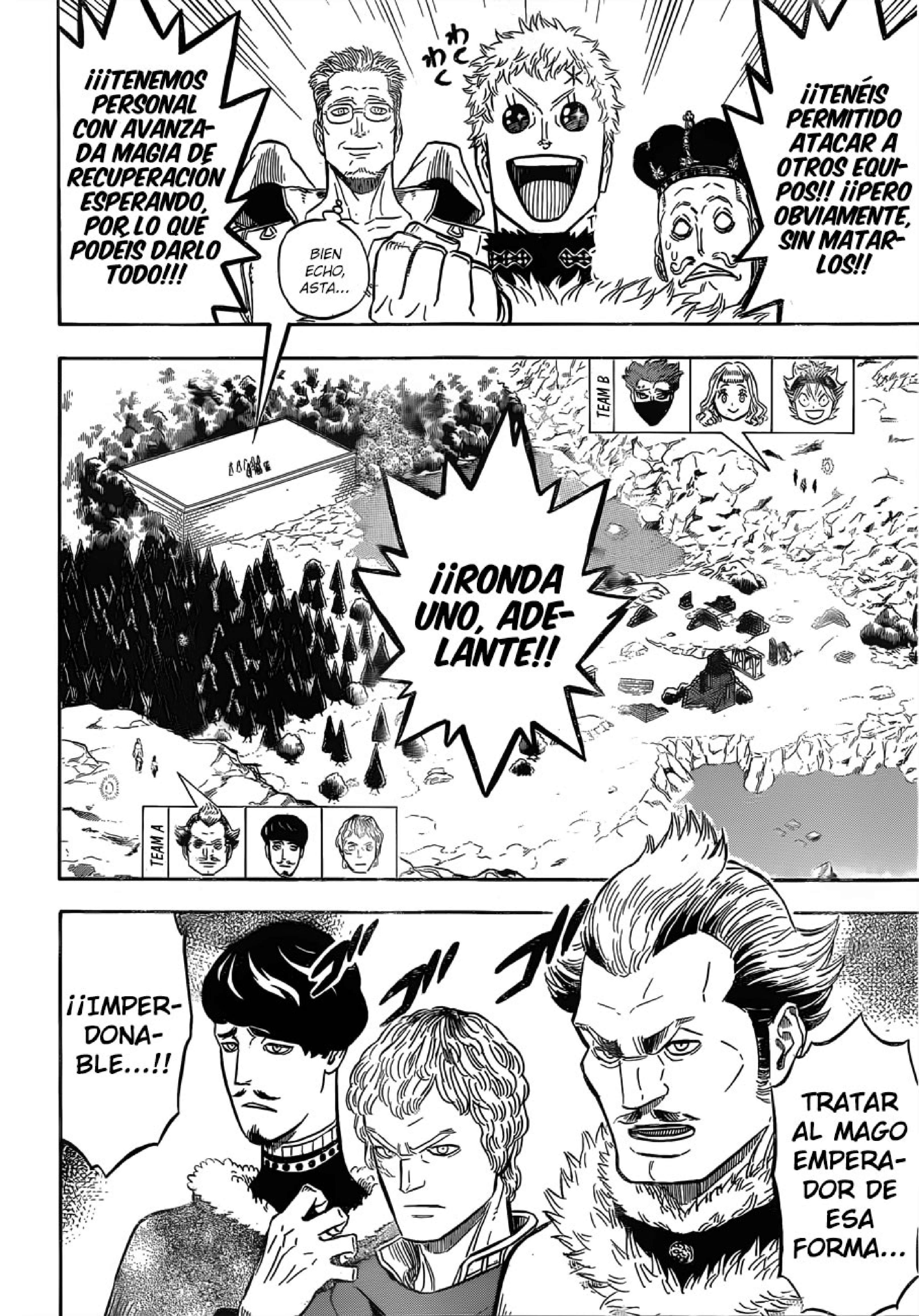 Read black Clover es Manga Online