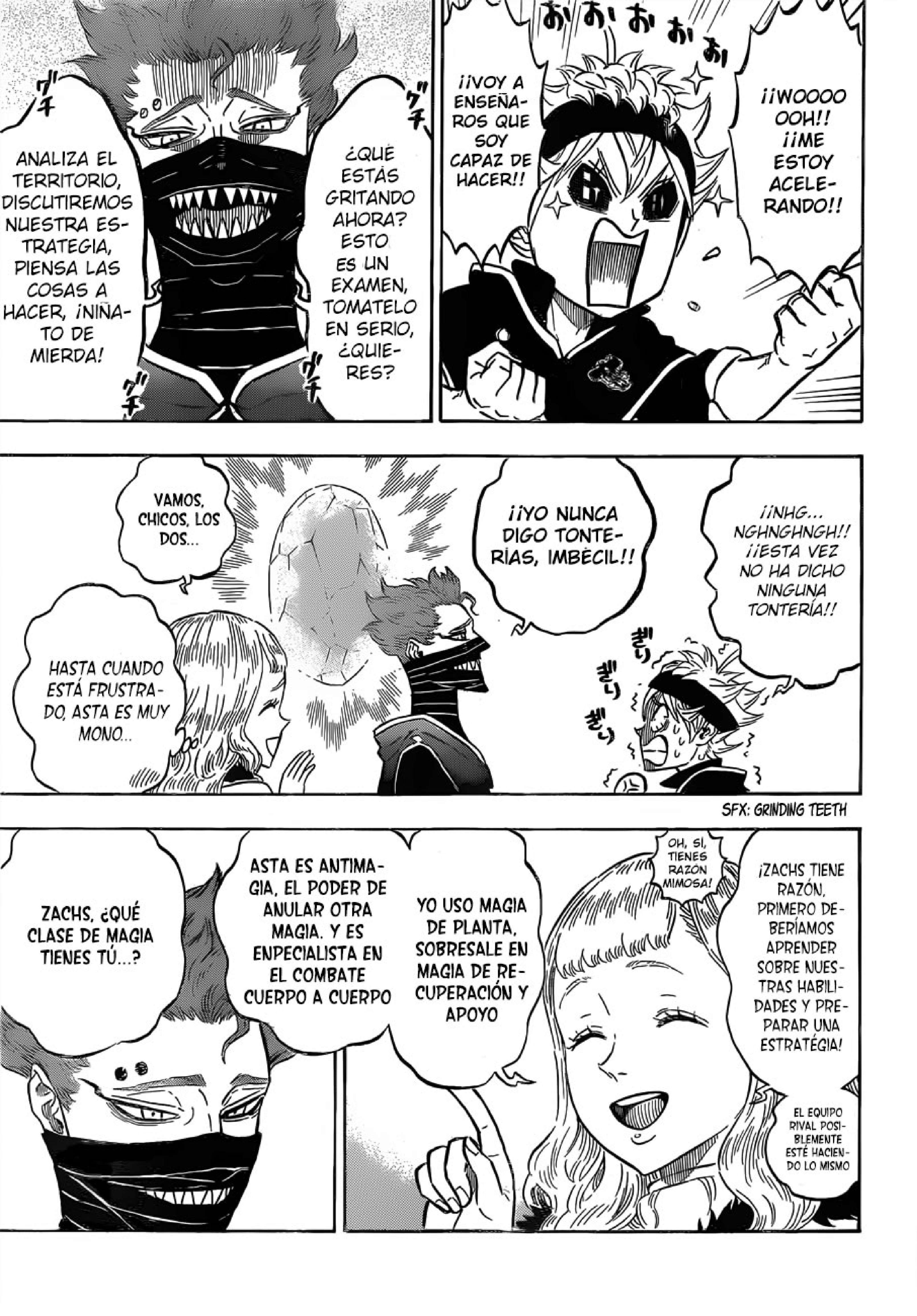 Read black Clover es Manga Online