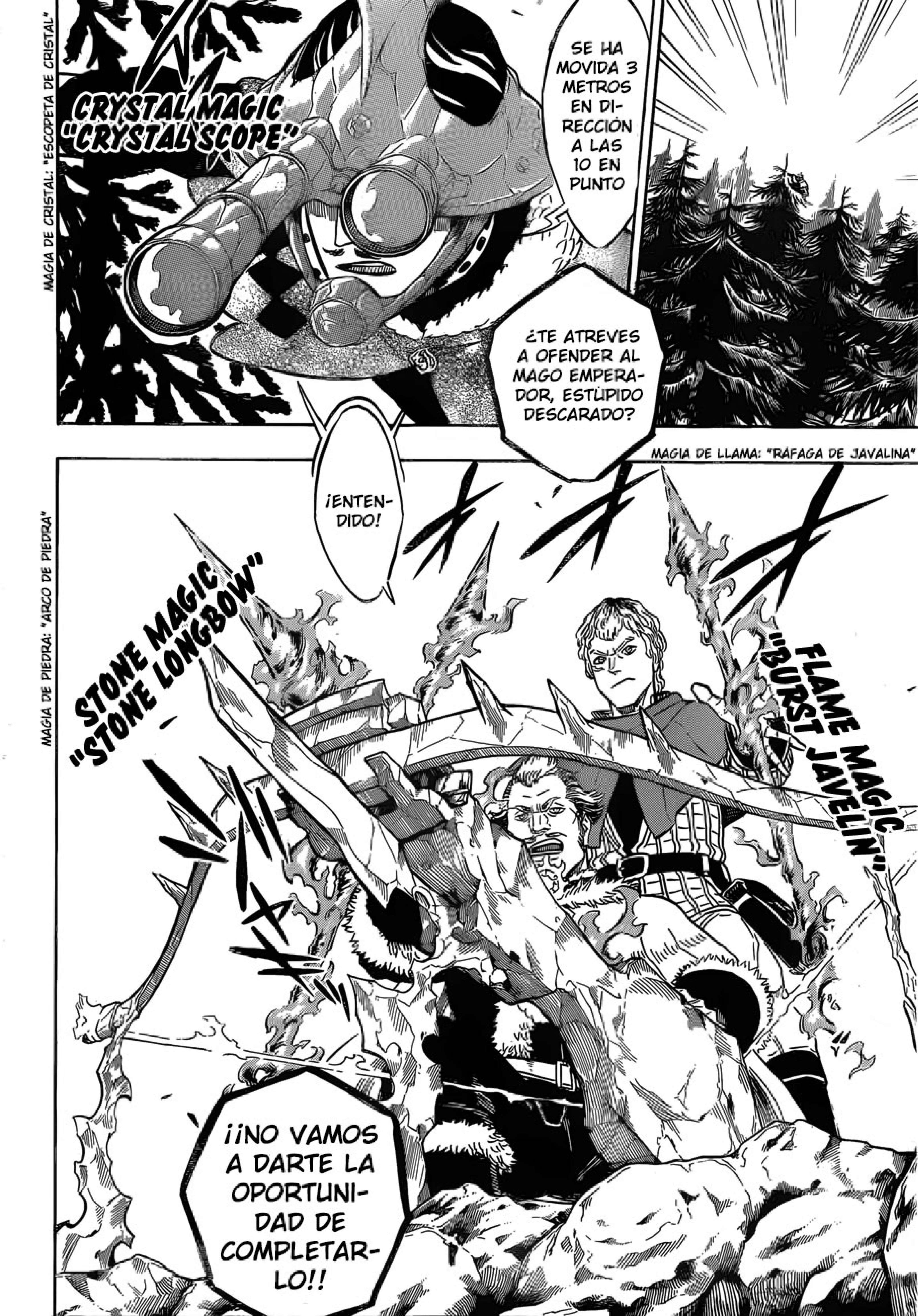 Read black Clover es Manga Online