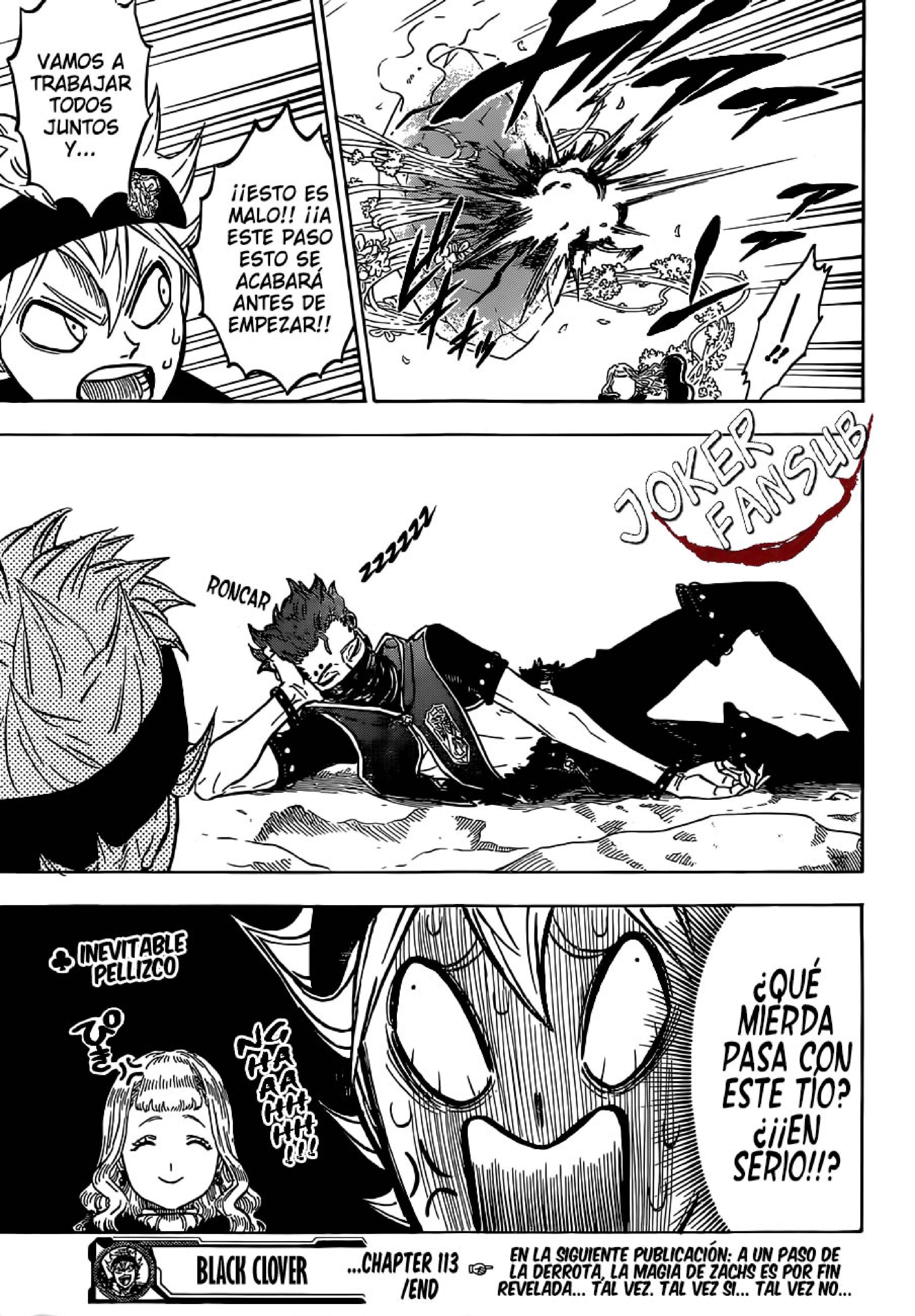 Read black Clover es Manga Online