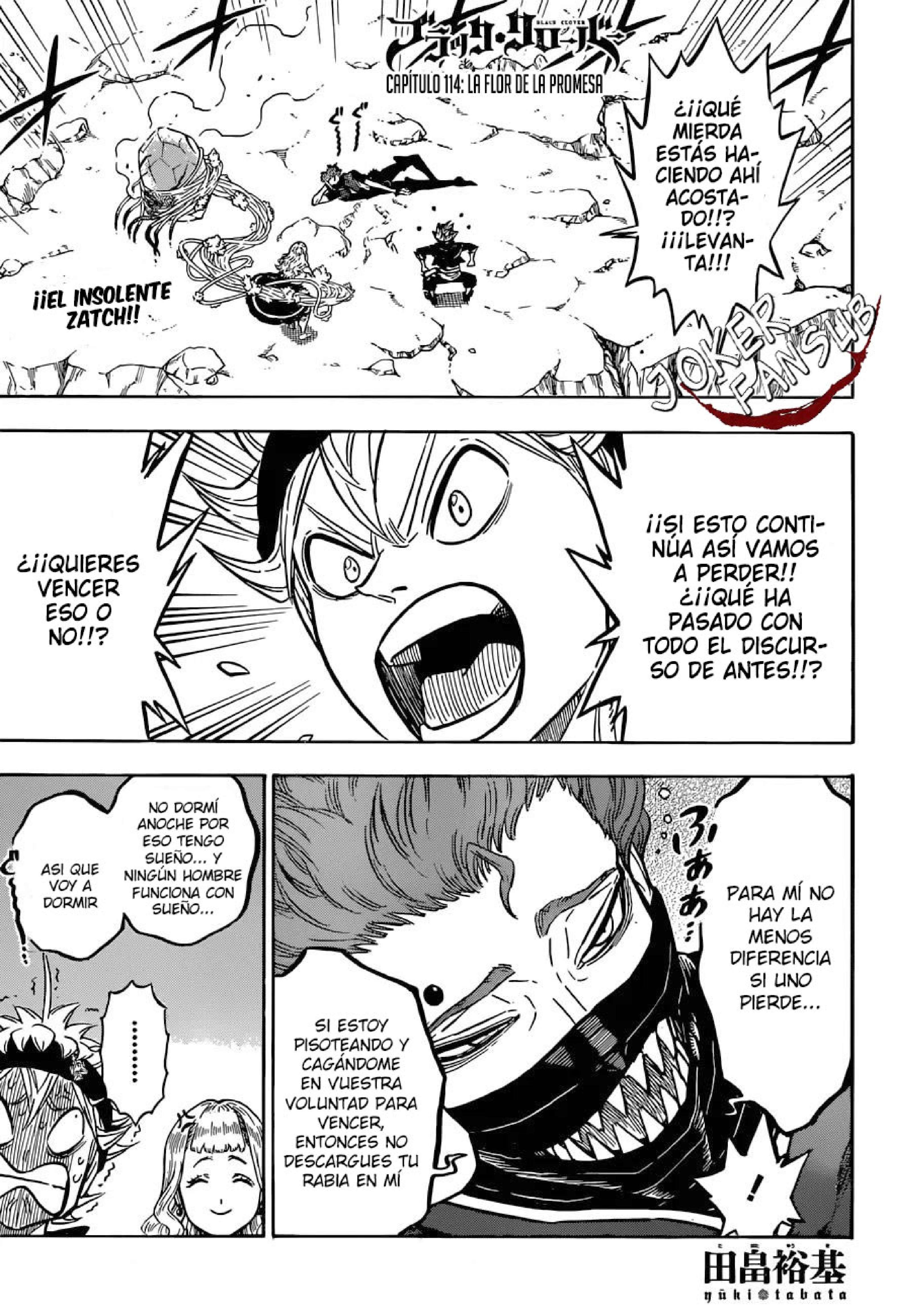 Read black Clover es Manga Online