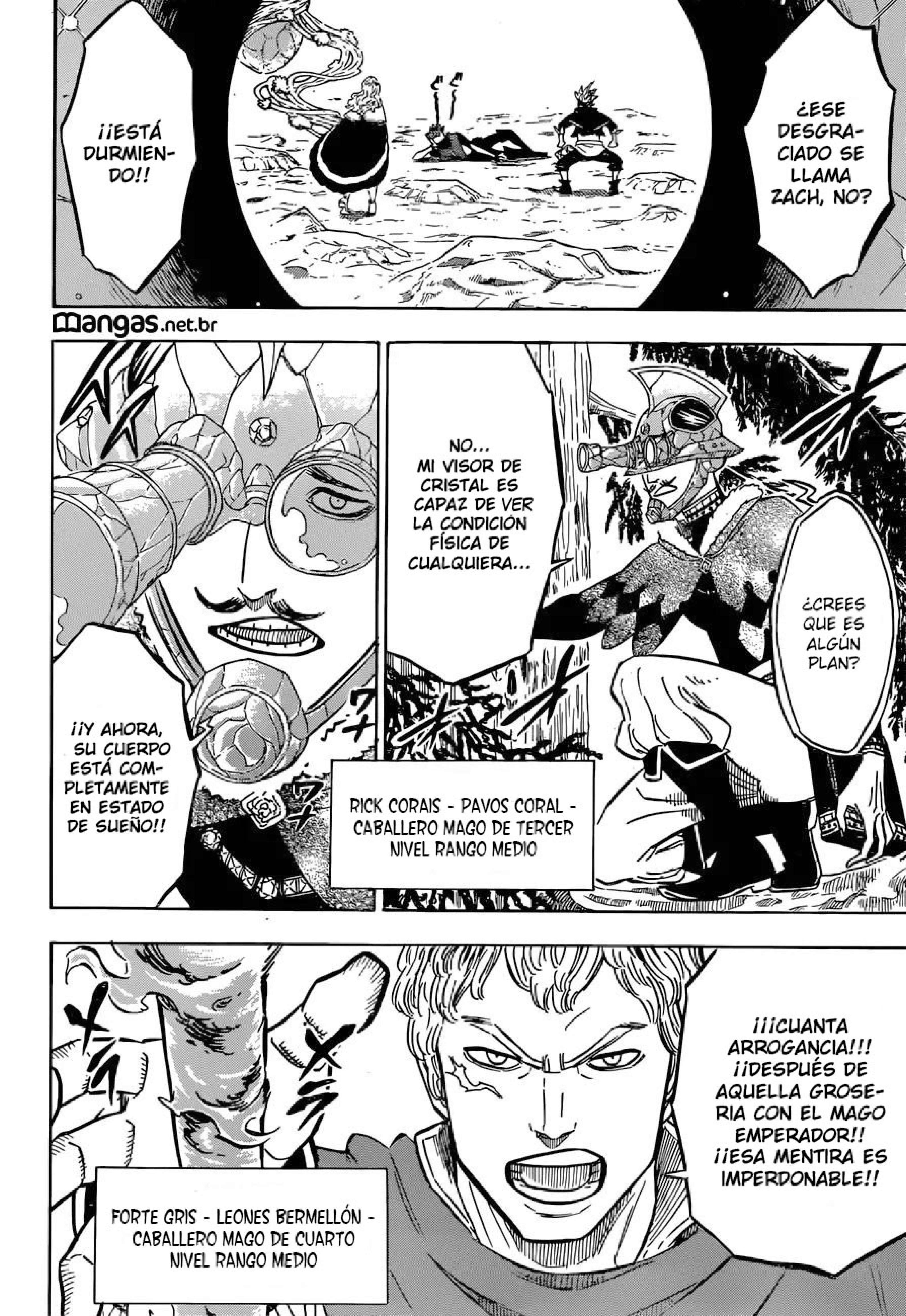 Read black Clover es Manga Online