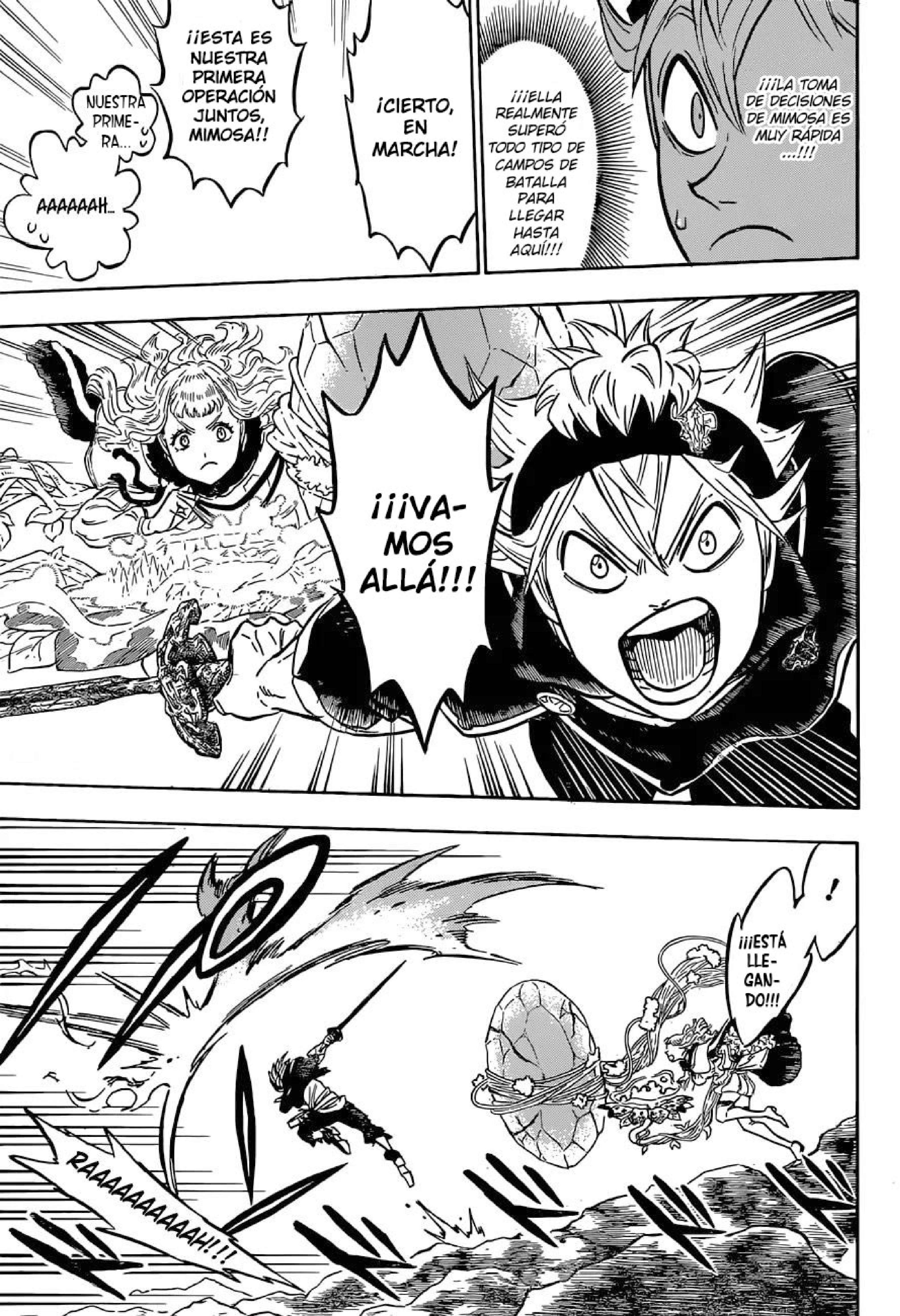 Read black Clover es Manga Online