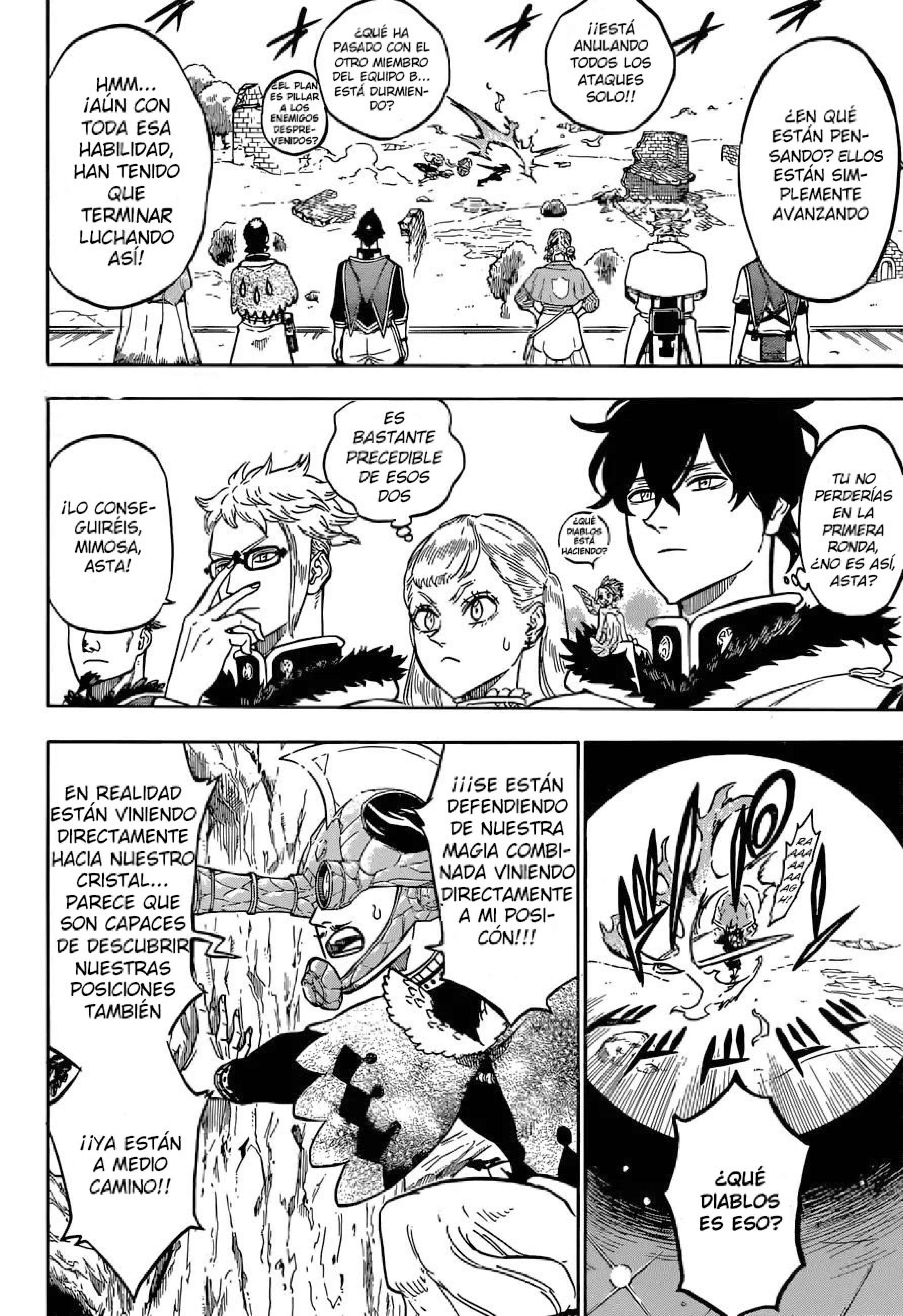 Read black Clover es Manga Online