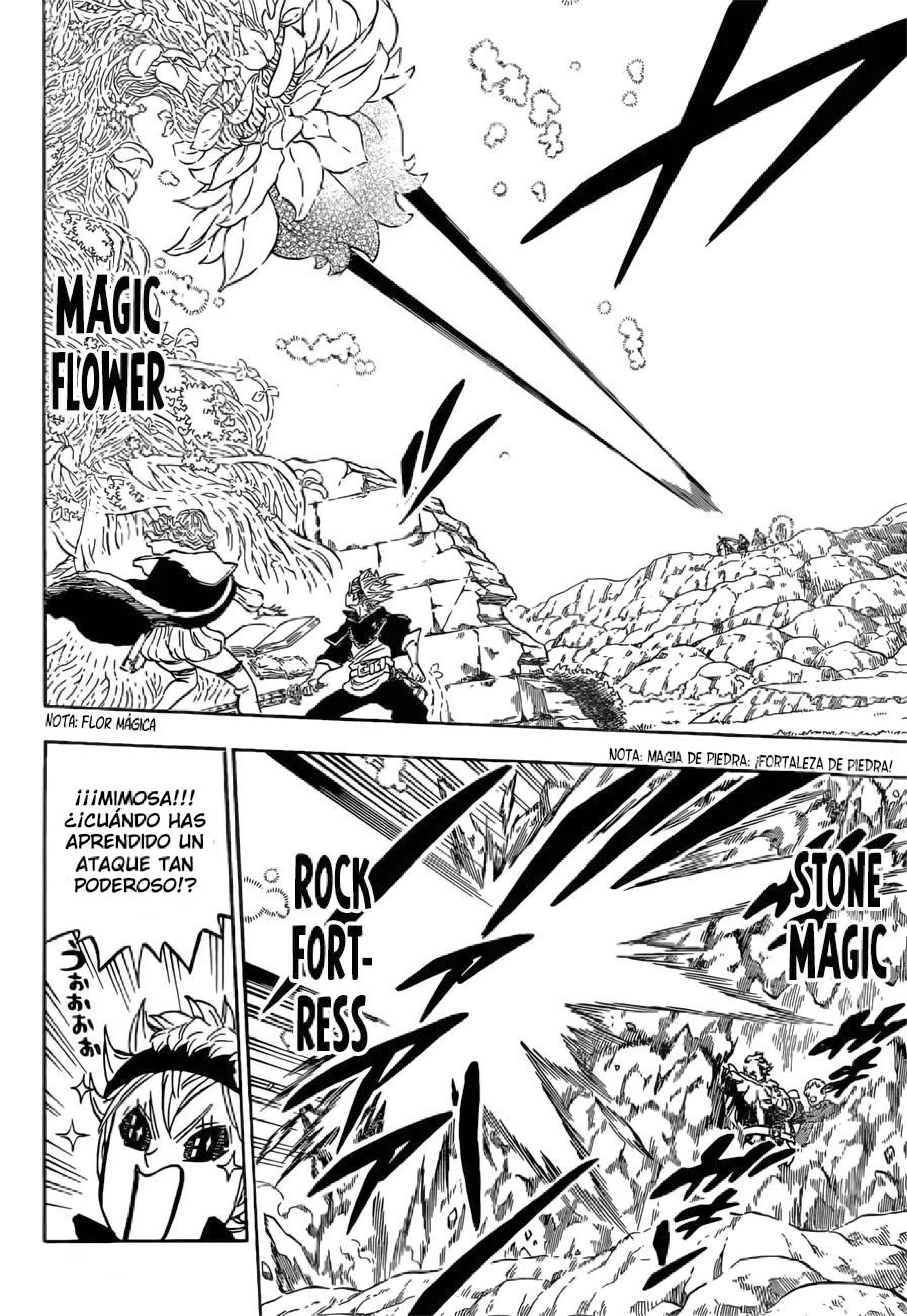 Read black Clover es Manga Online