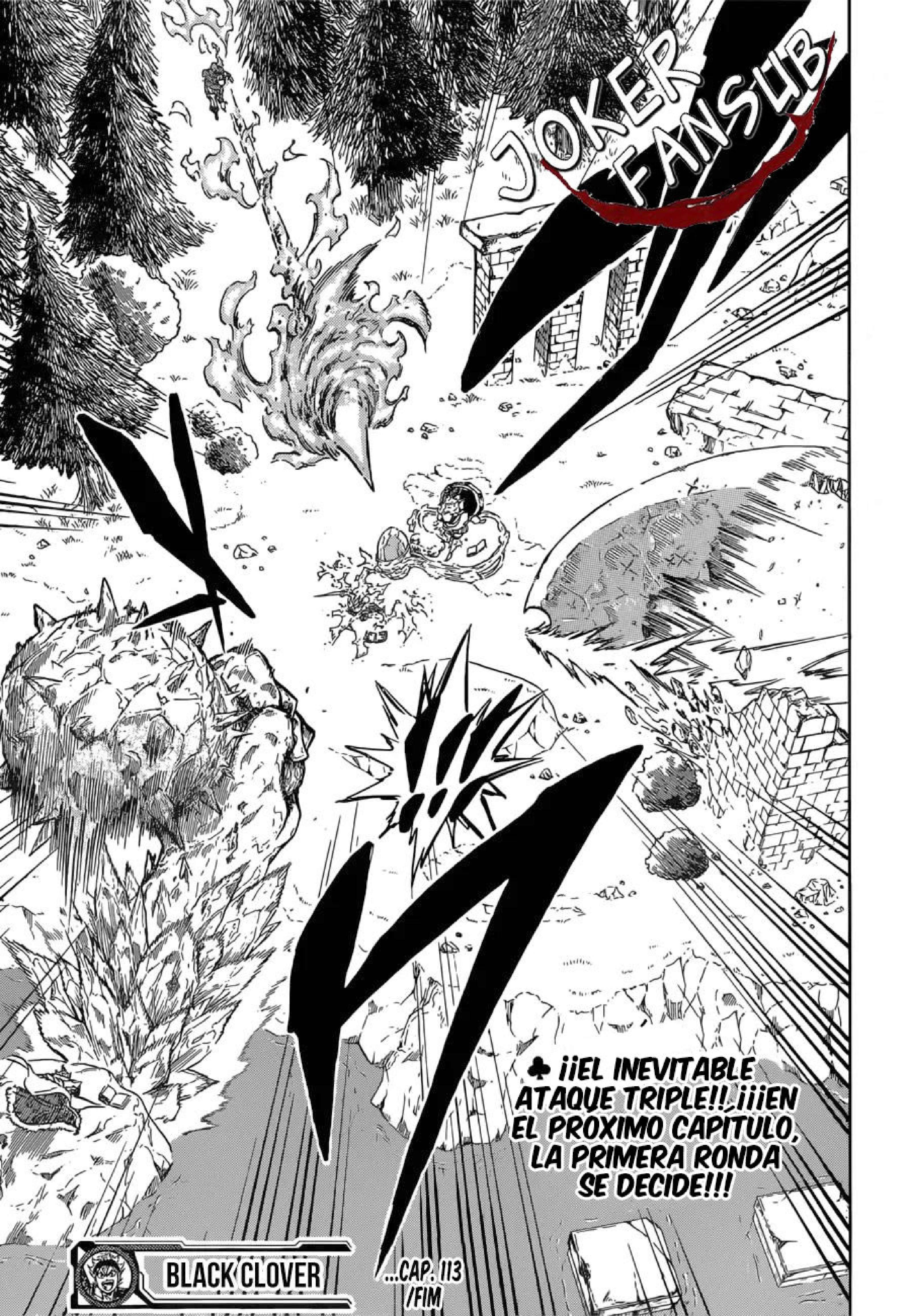 Read black Clover es Manga Online