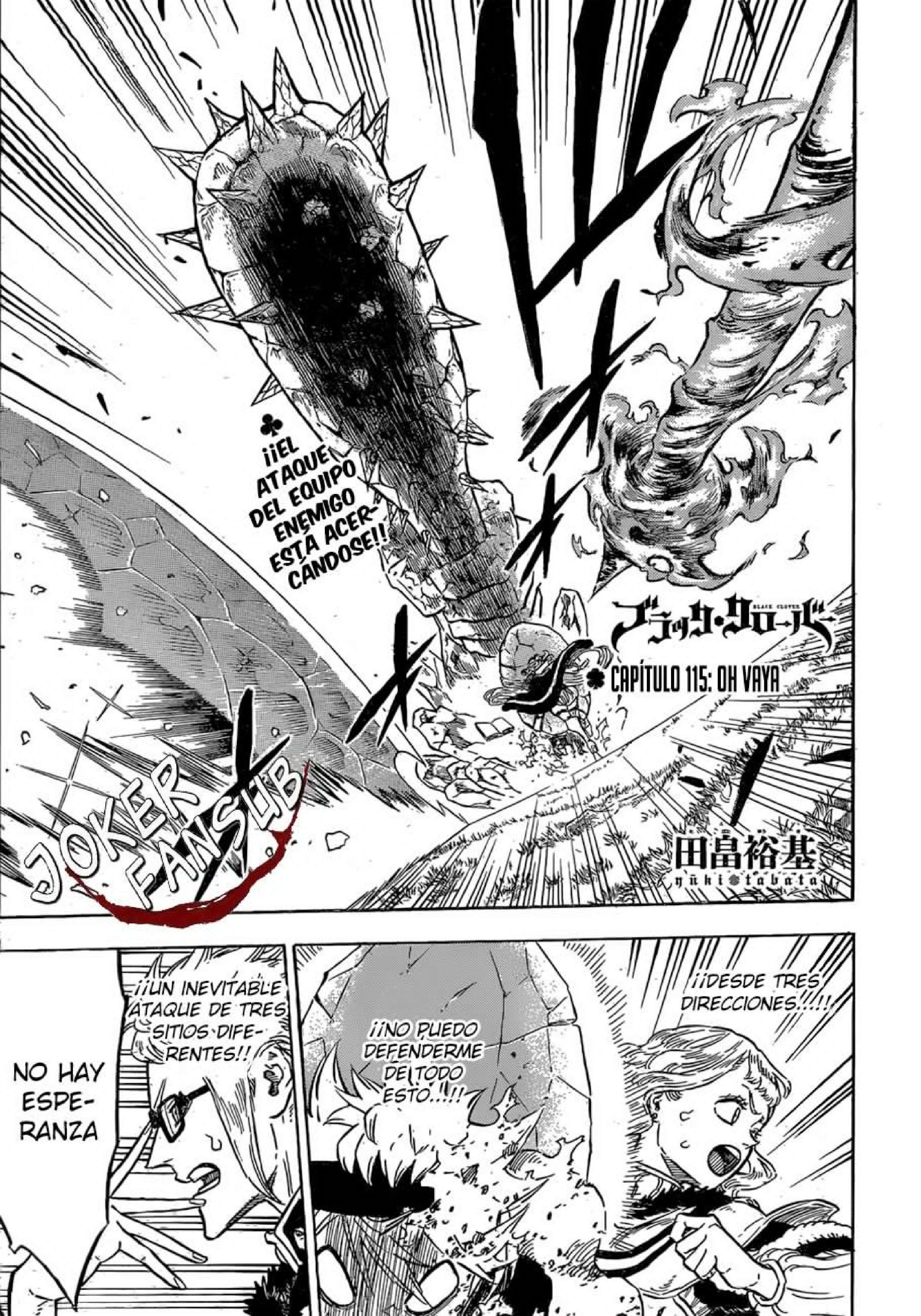 Read black Clover es Manga Online