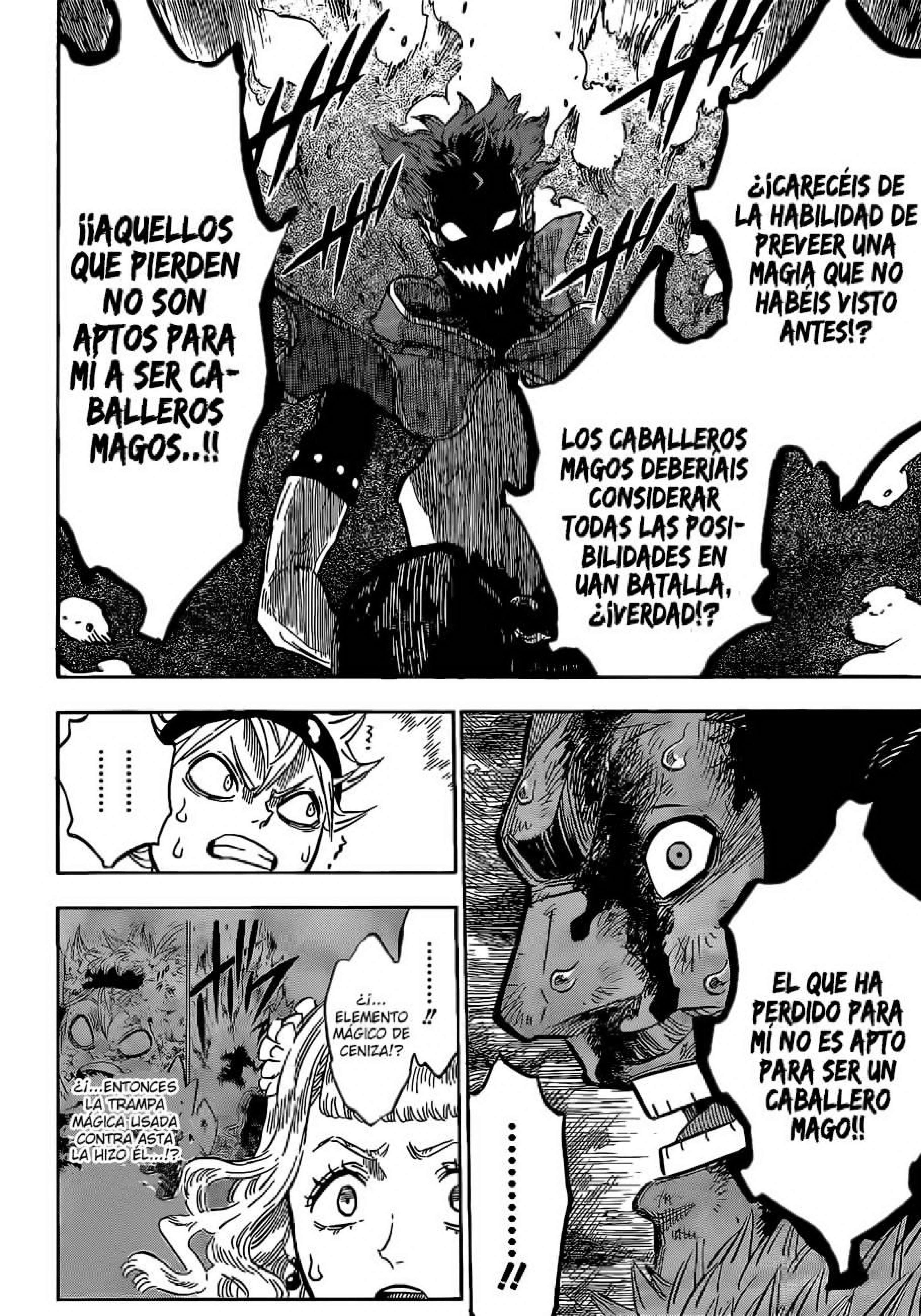 Read black Clover es Manga Online