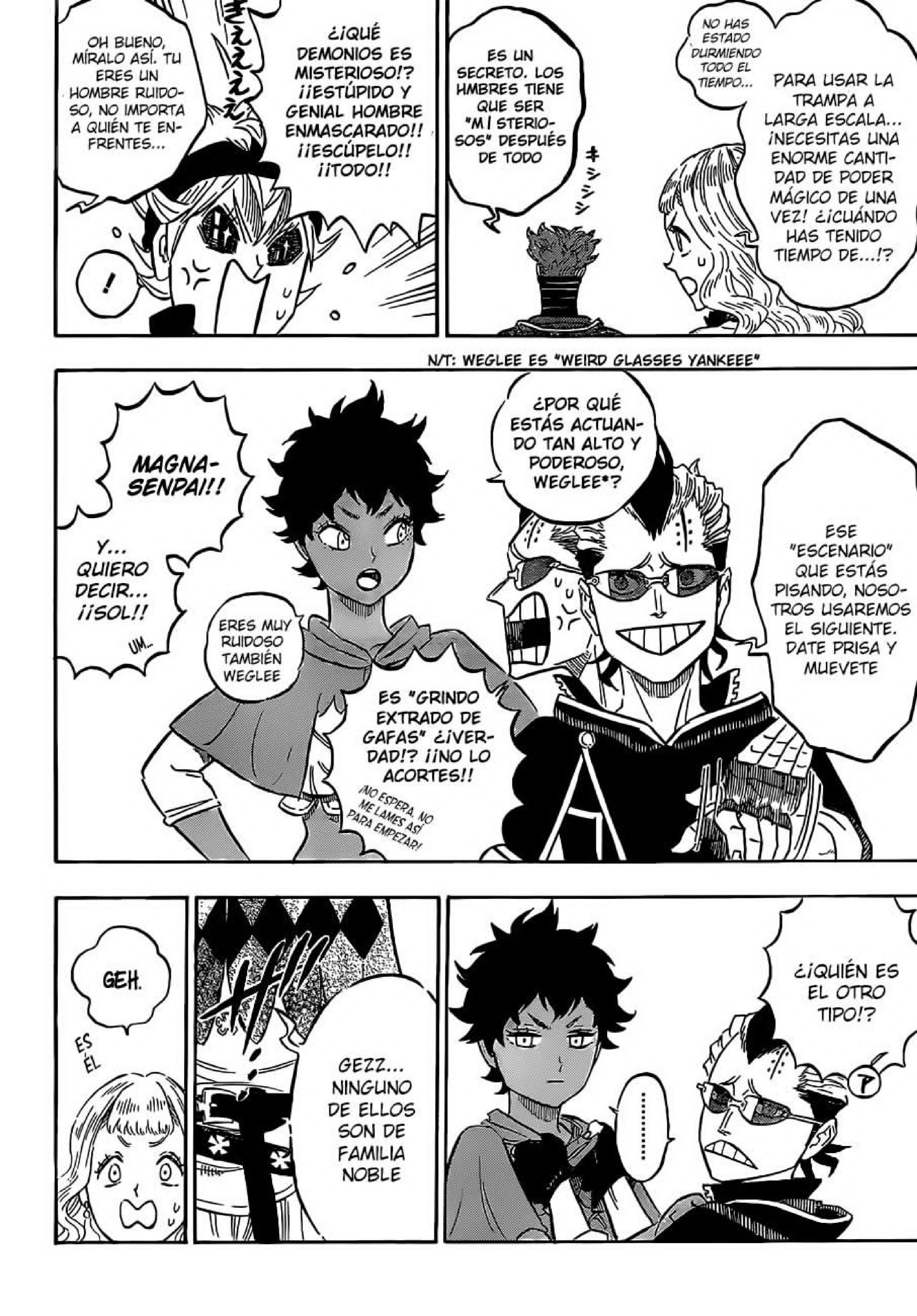 Read black Clover es Manga Online
