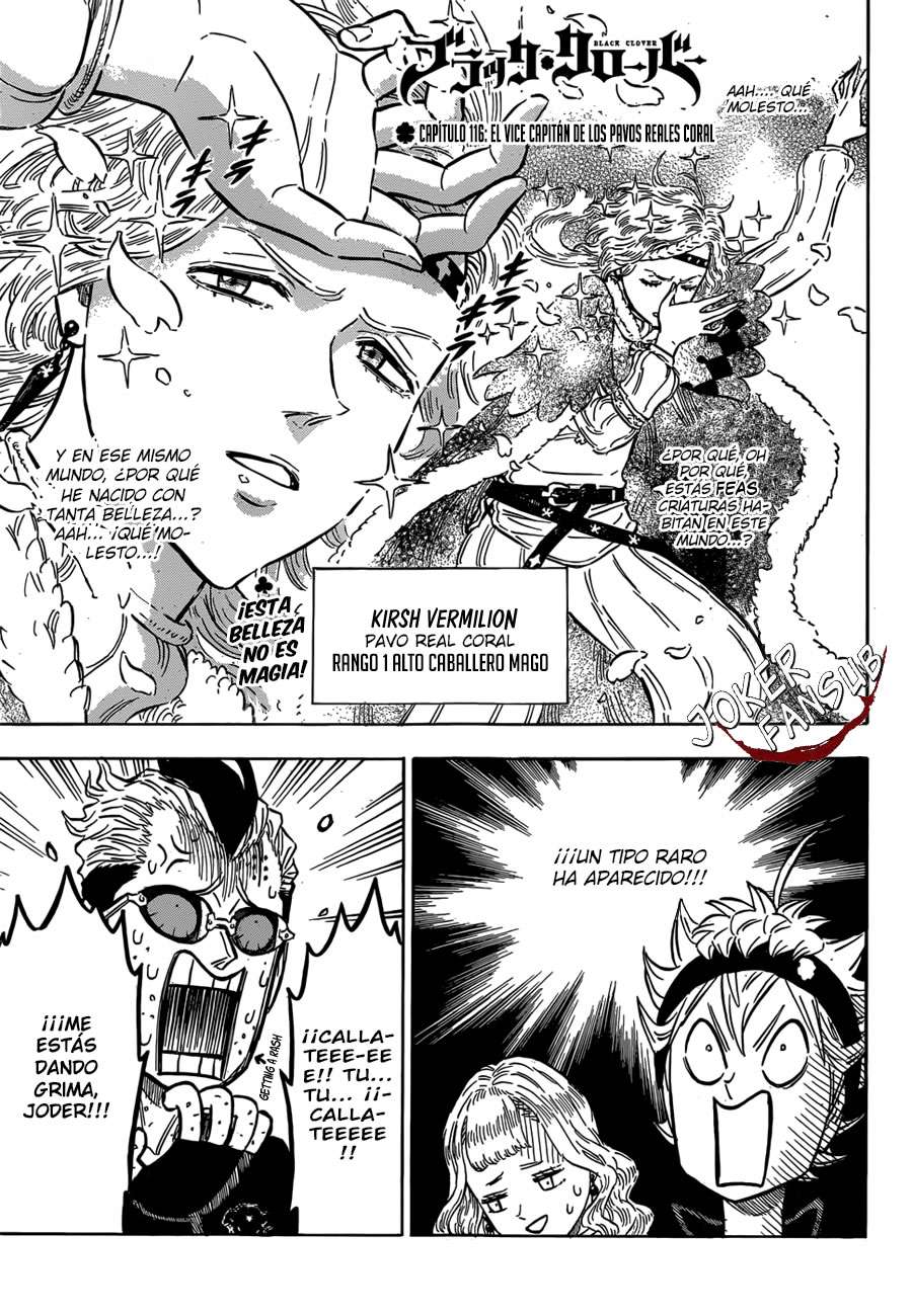 Read black Clover es Manga Online