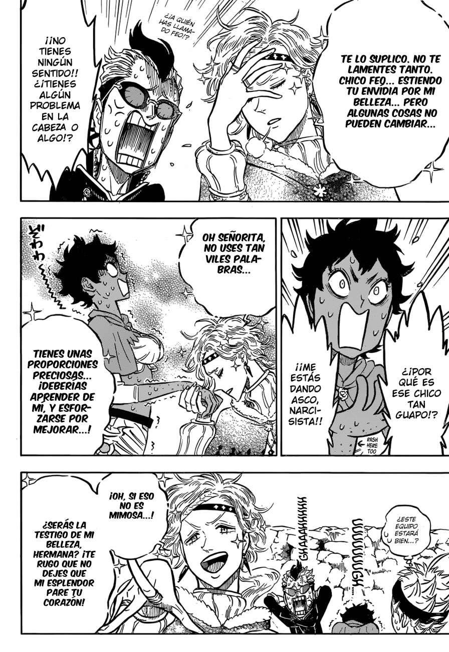 Read black Clover es Manga Online