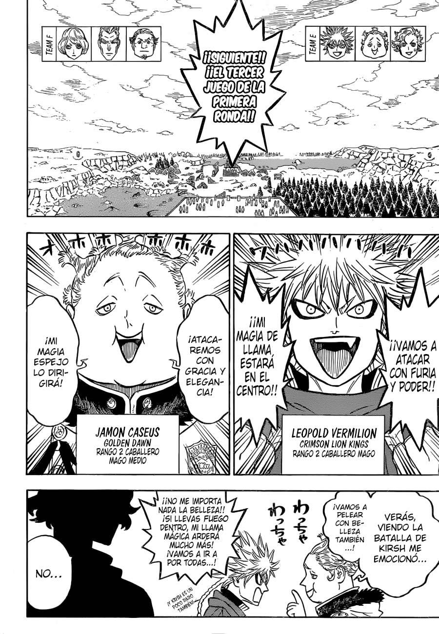 Read black Clover es Manga Online