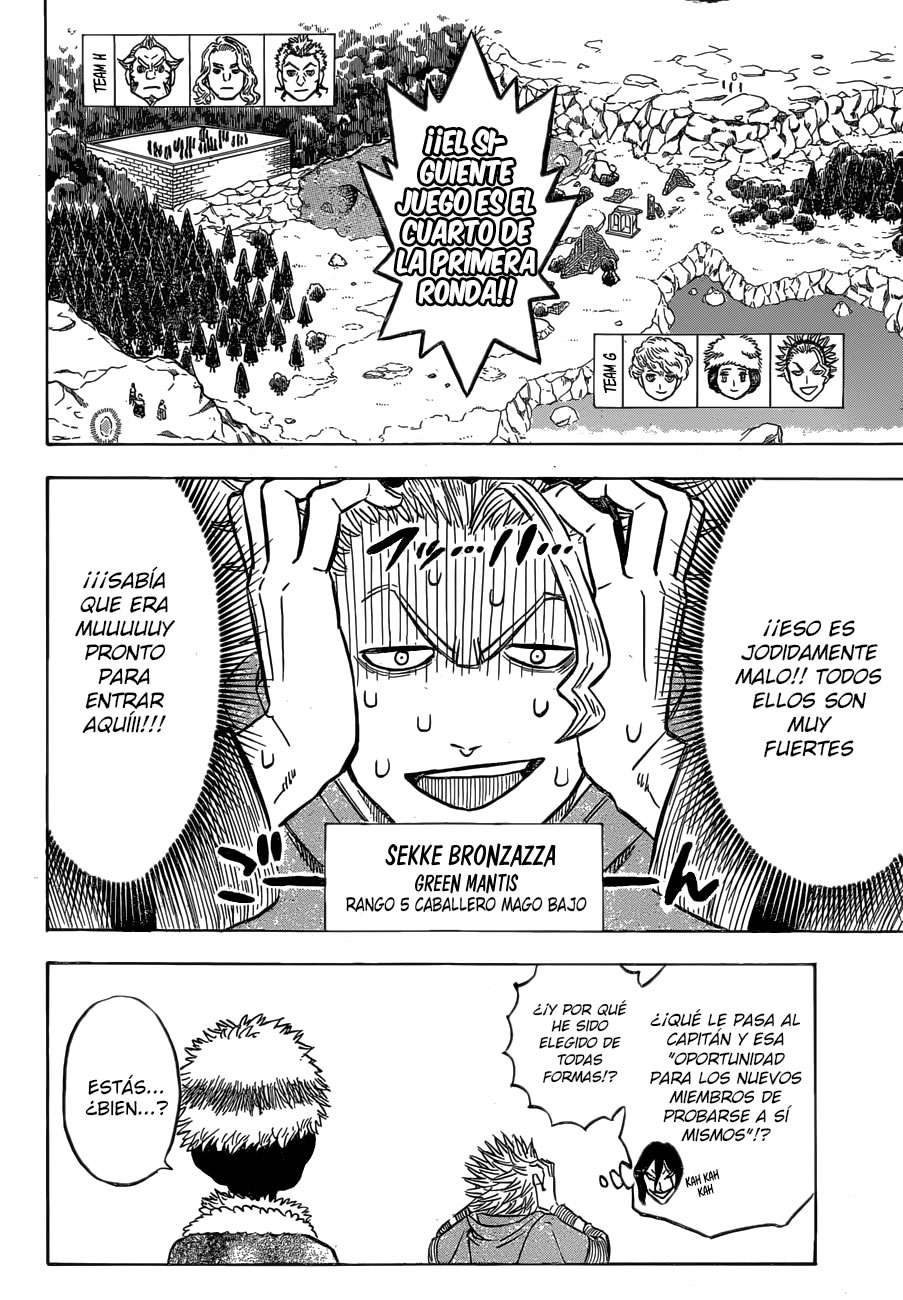 Read black Clover es Manga Online
