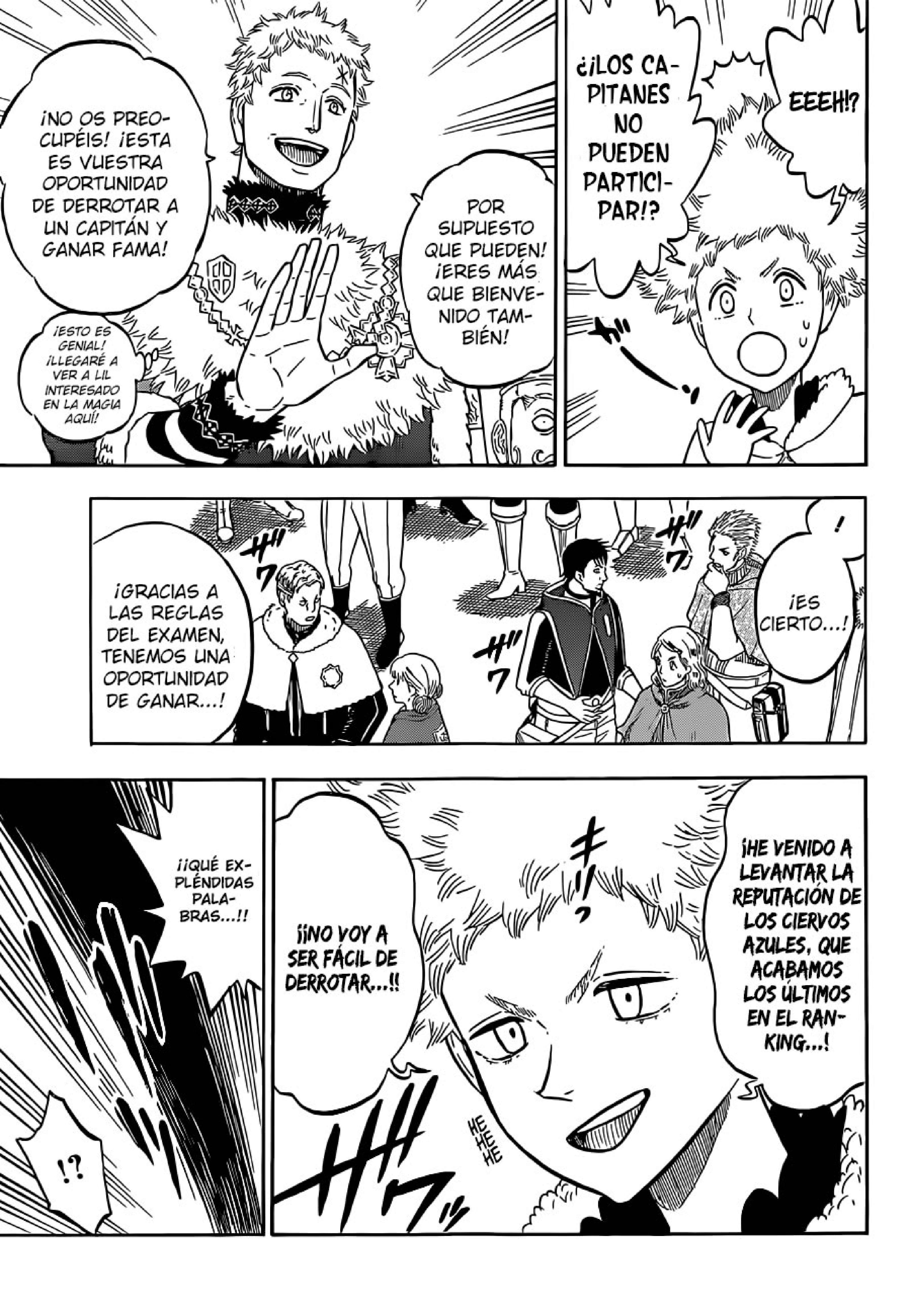 Read black Clover es Manga Online