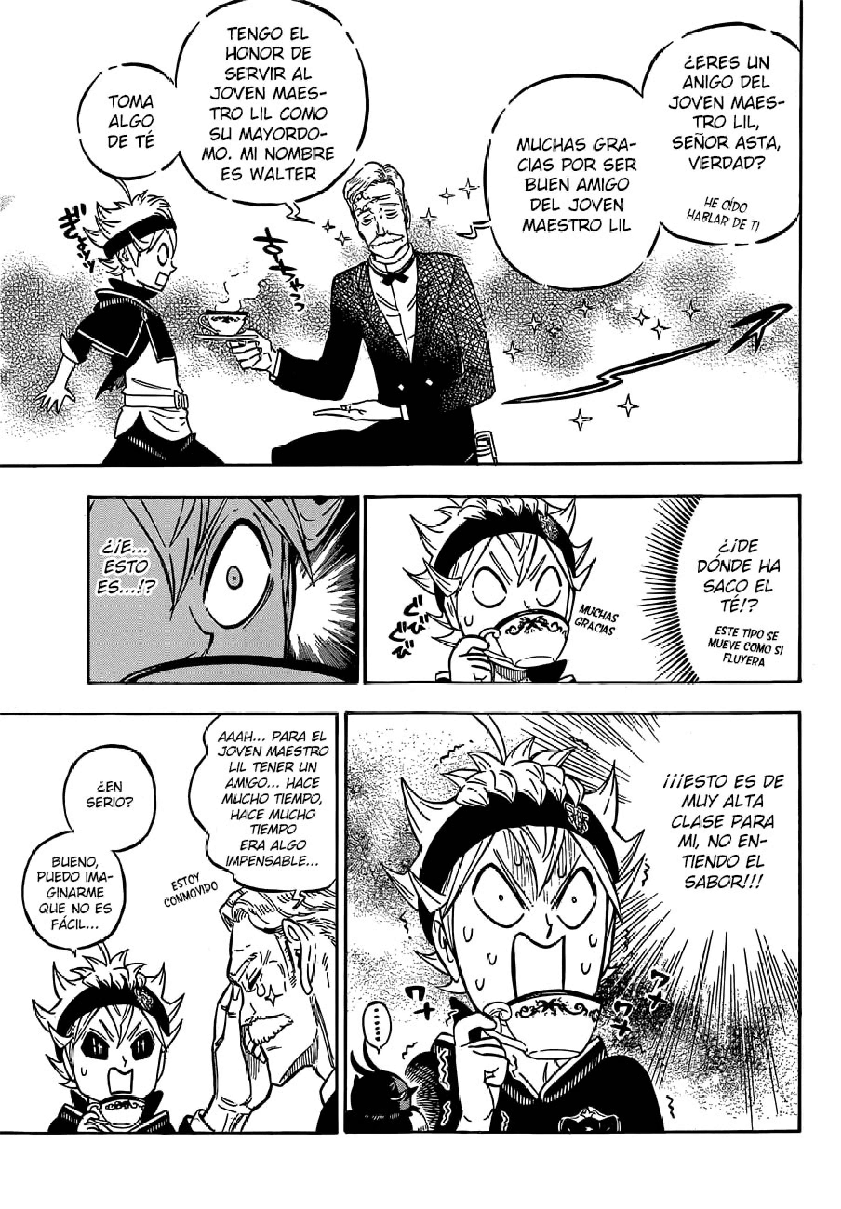 Read black Clover es Manga Online