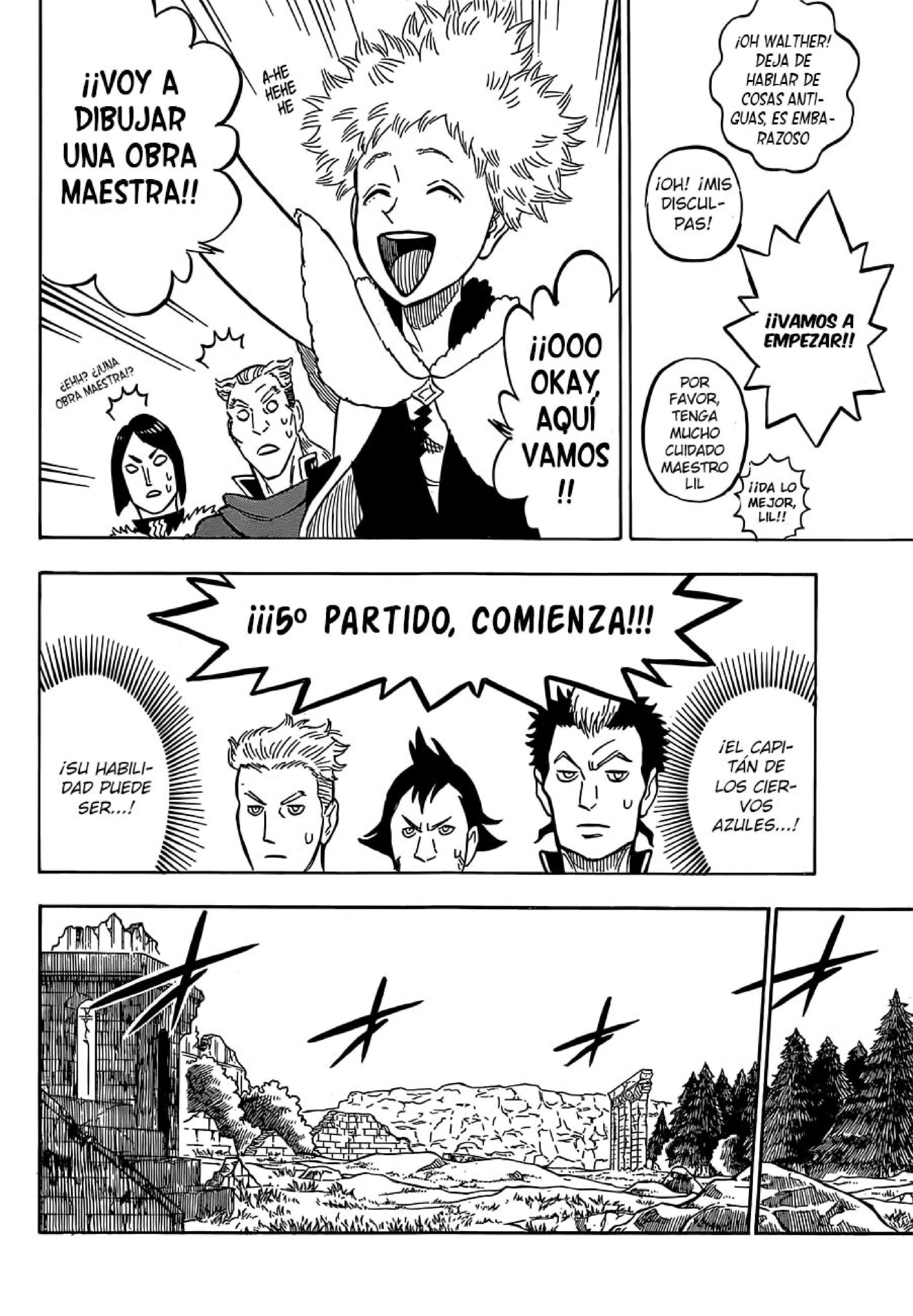Read black Clover es Manga Online