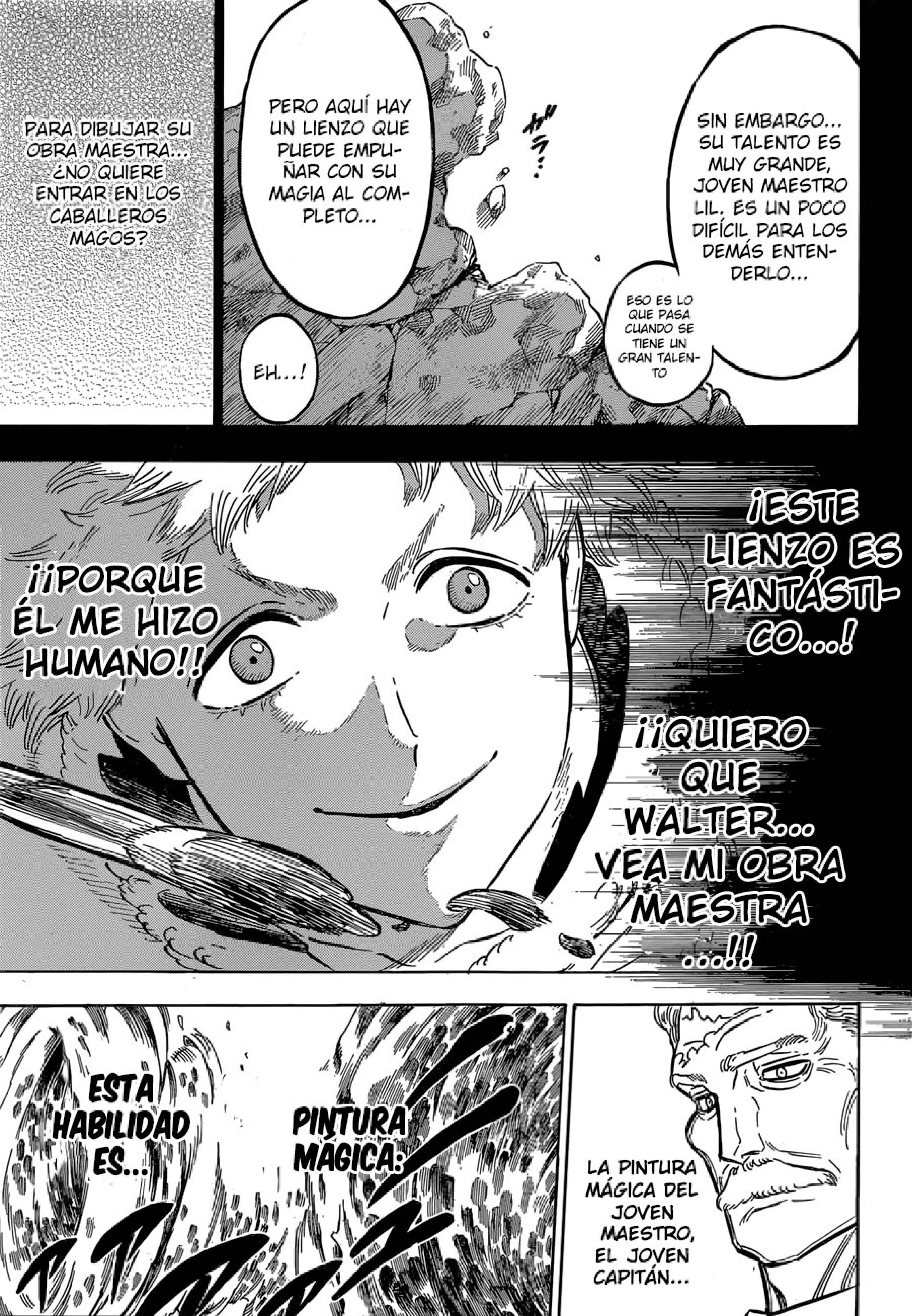 Read black Clover es Manga Online