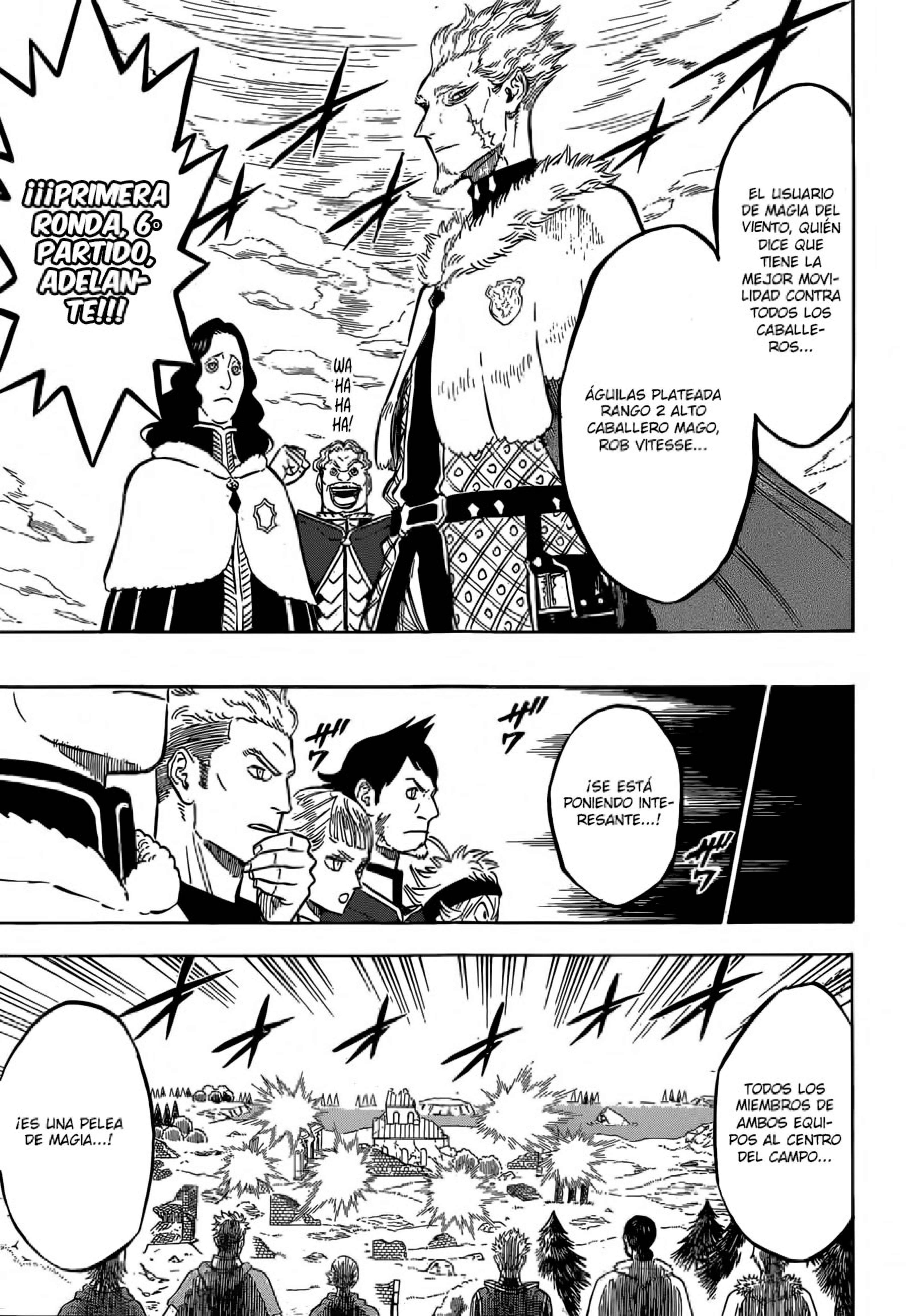 Read black Clover es Manga Online