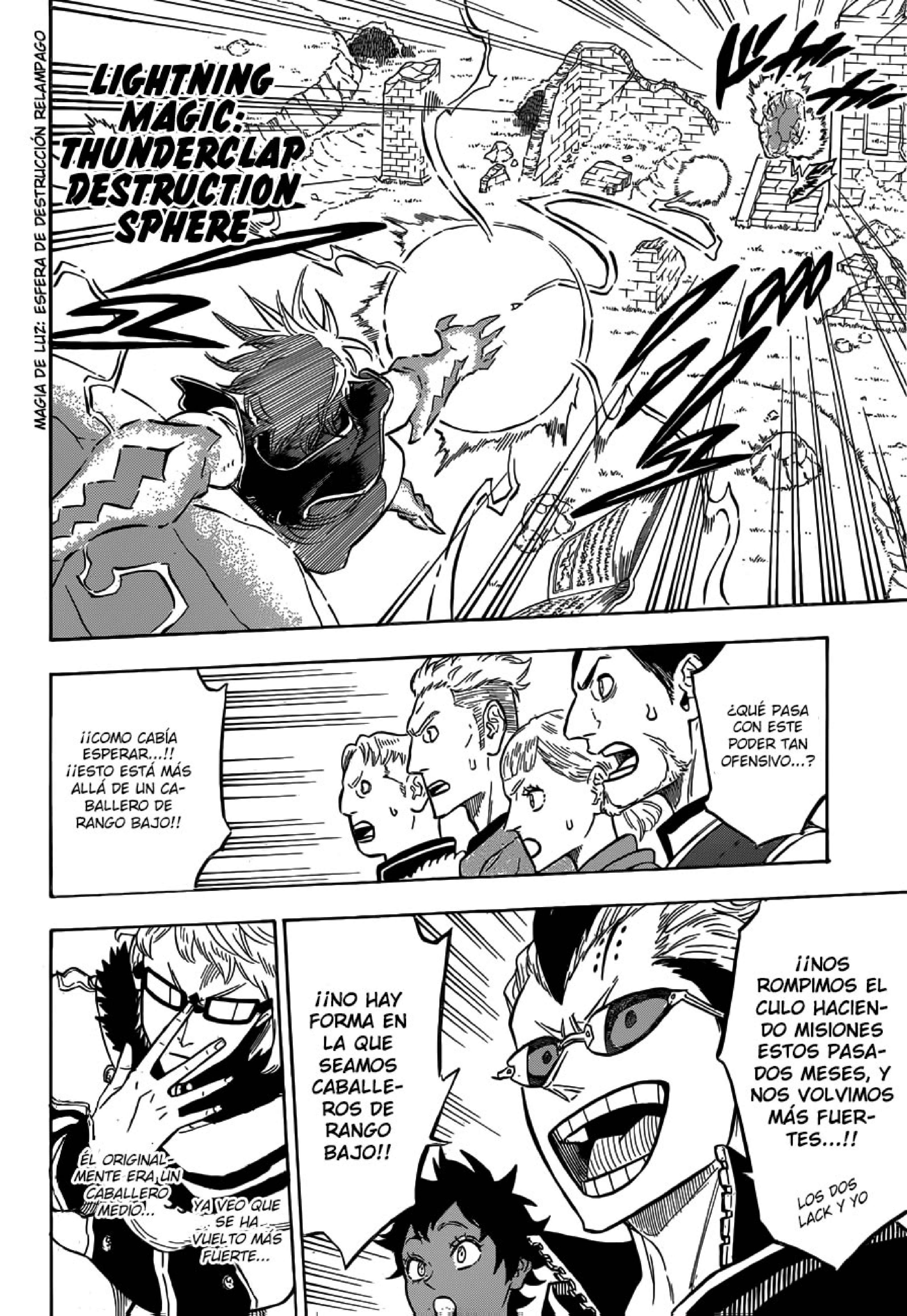 Read black Clover es Manga Online