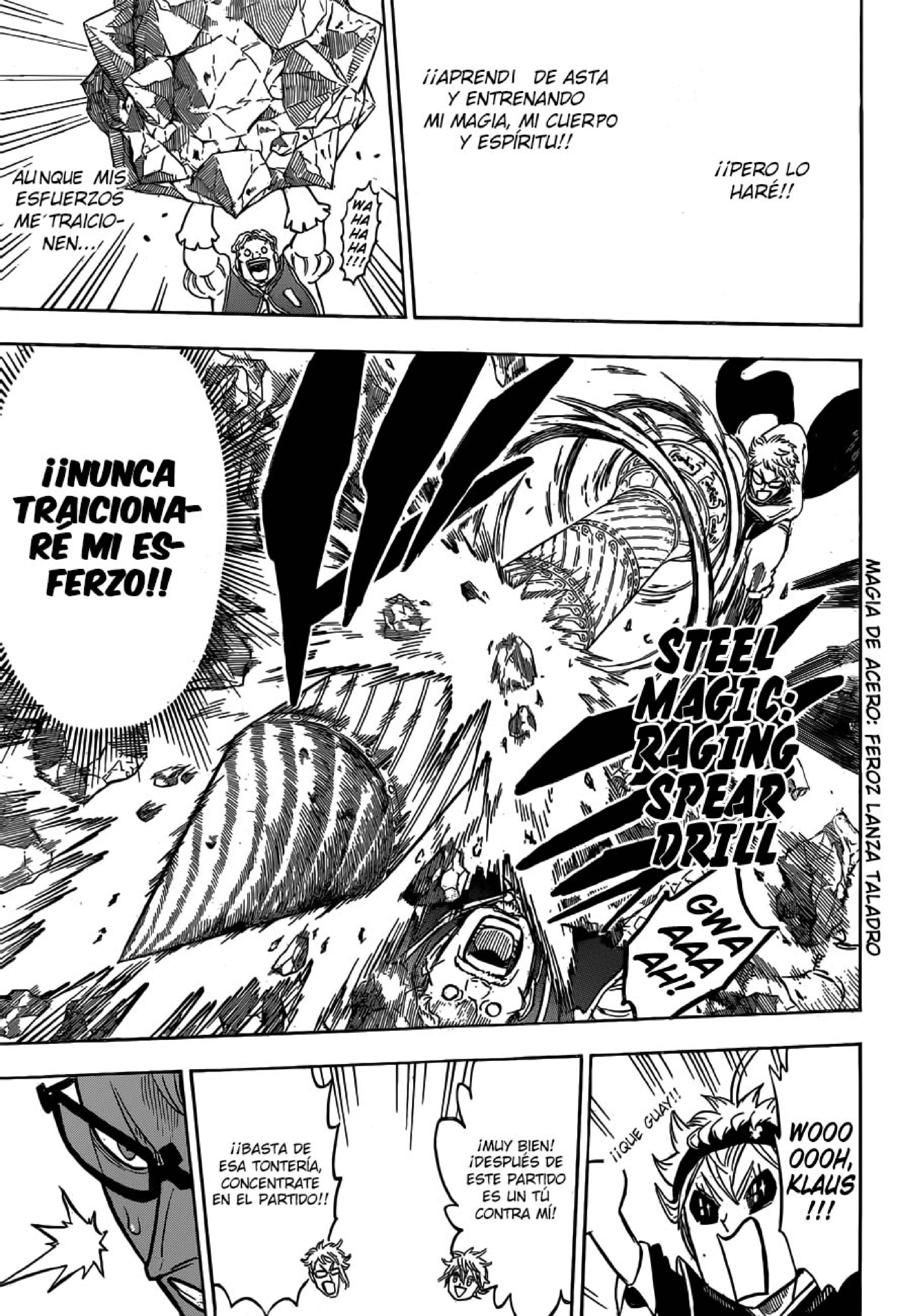 Read black Clover es Manga Online