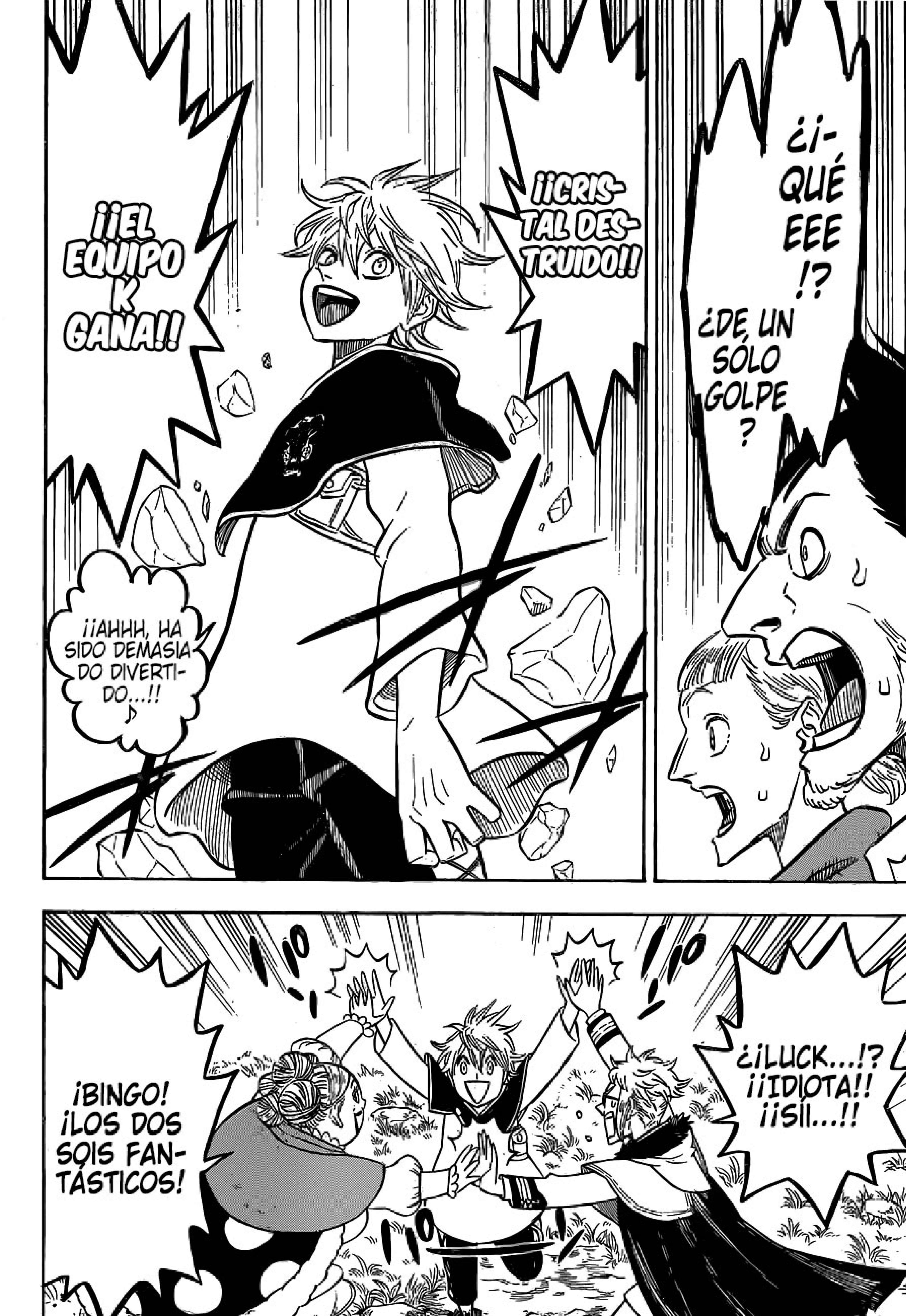 Read black Clover es Manga Online