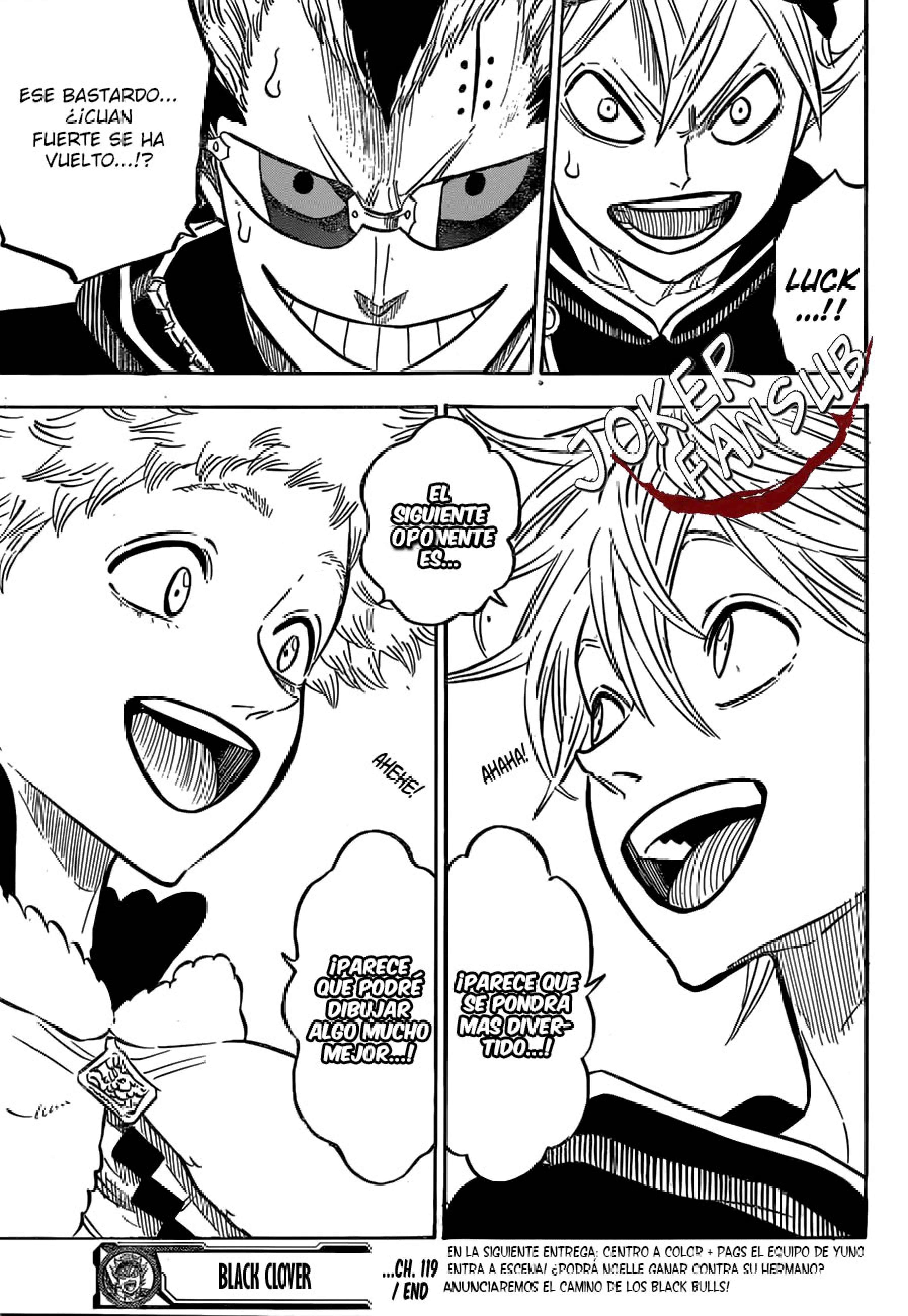 Read black Clover es Manga Online