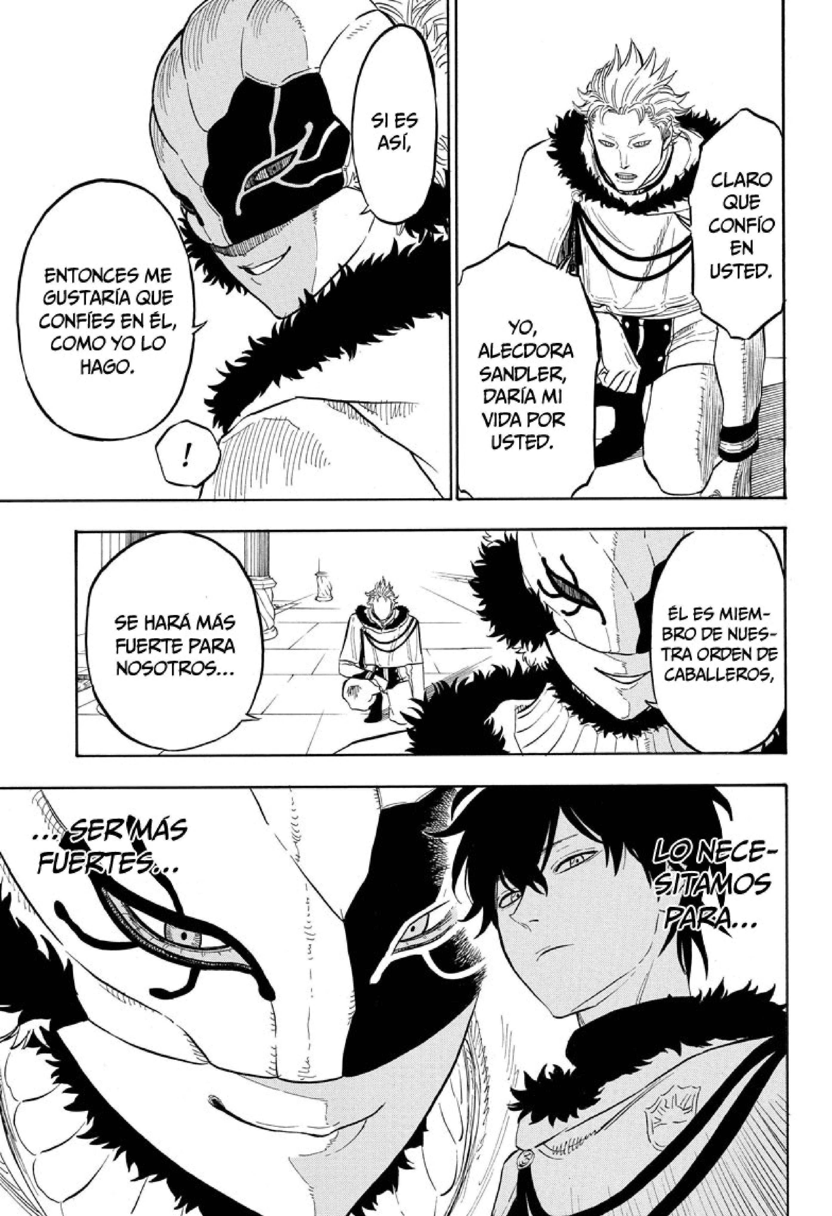 Read black Clover es Manga Online