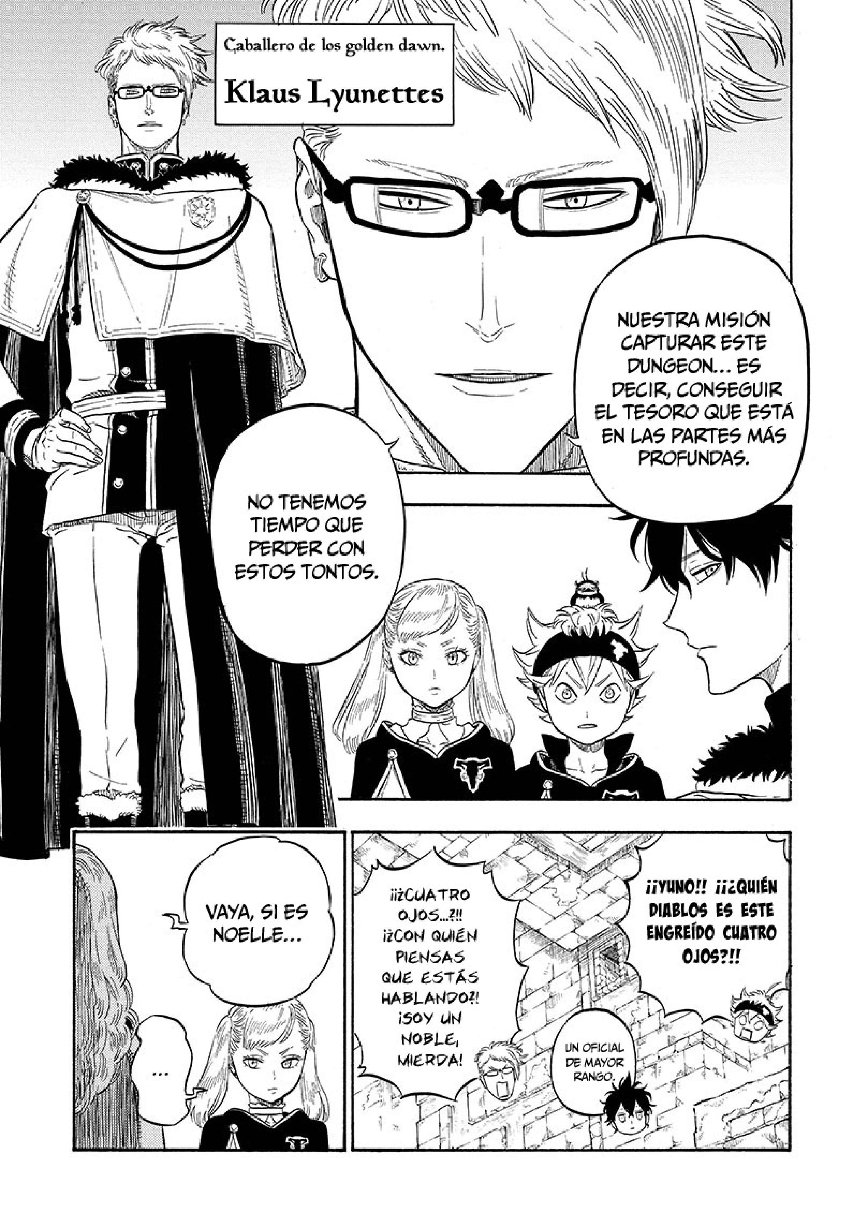 Read black Clover es Manga Online