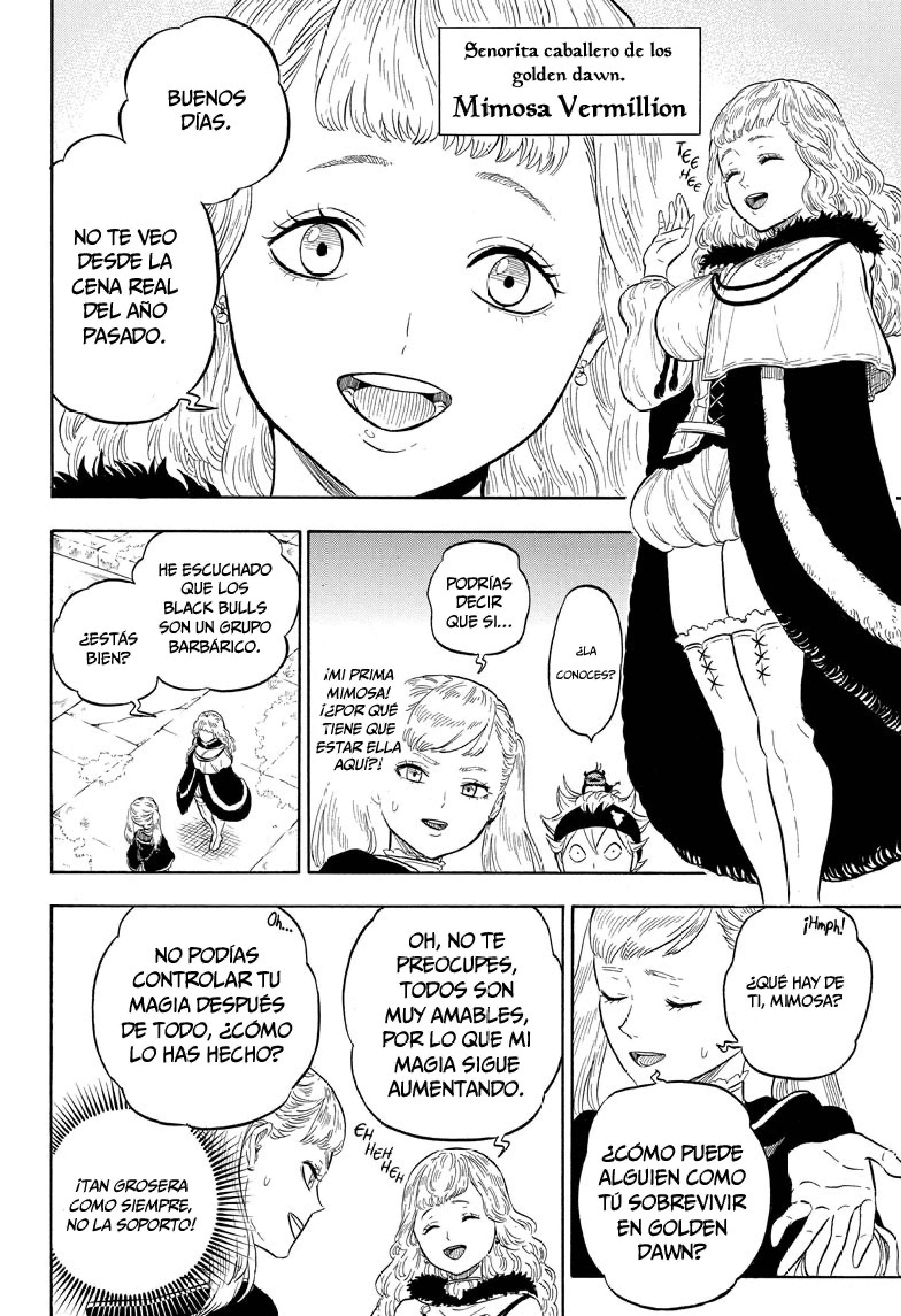 Read black Clover es Manga Online