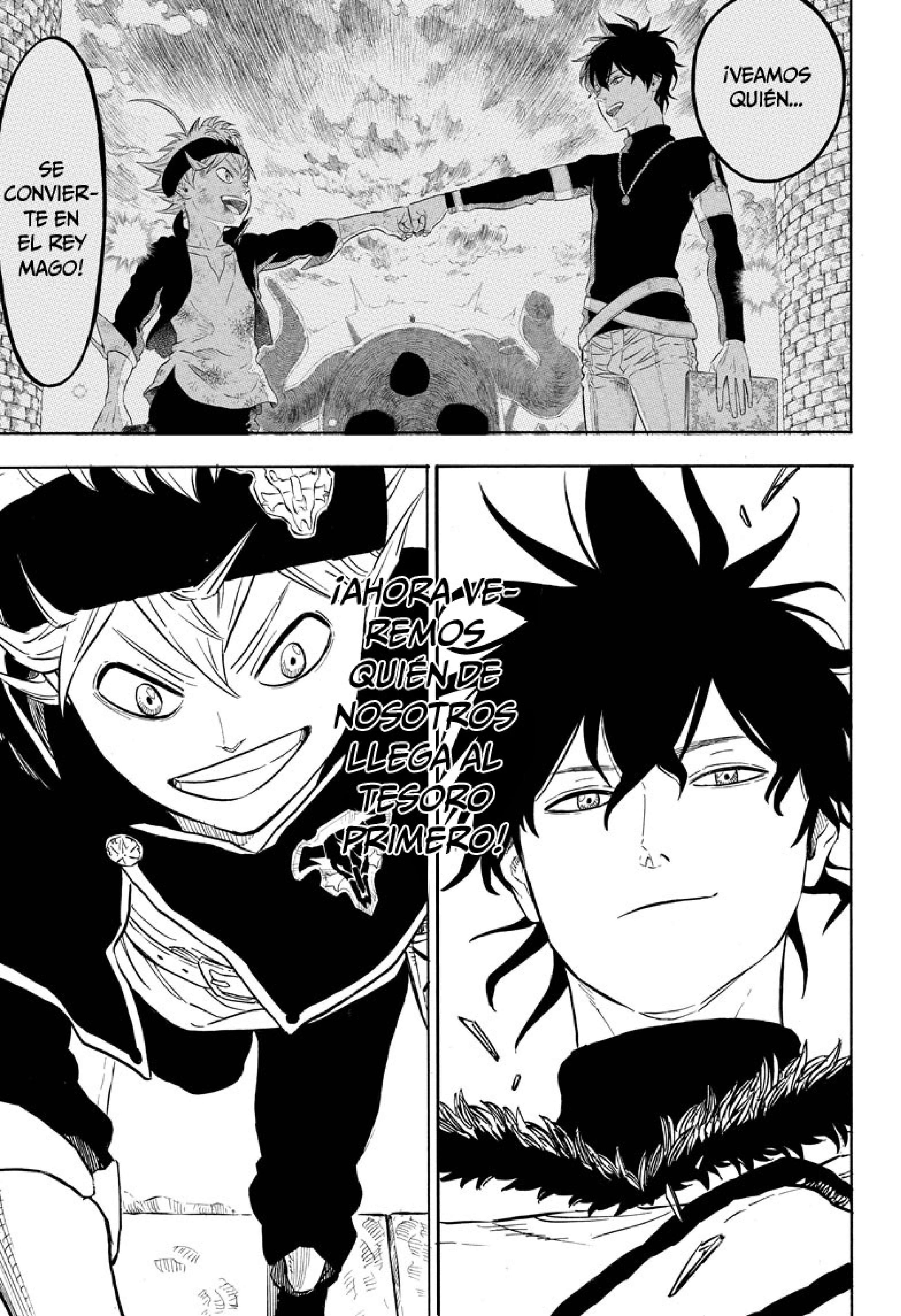 Read black Clover es Manga Online
