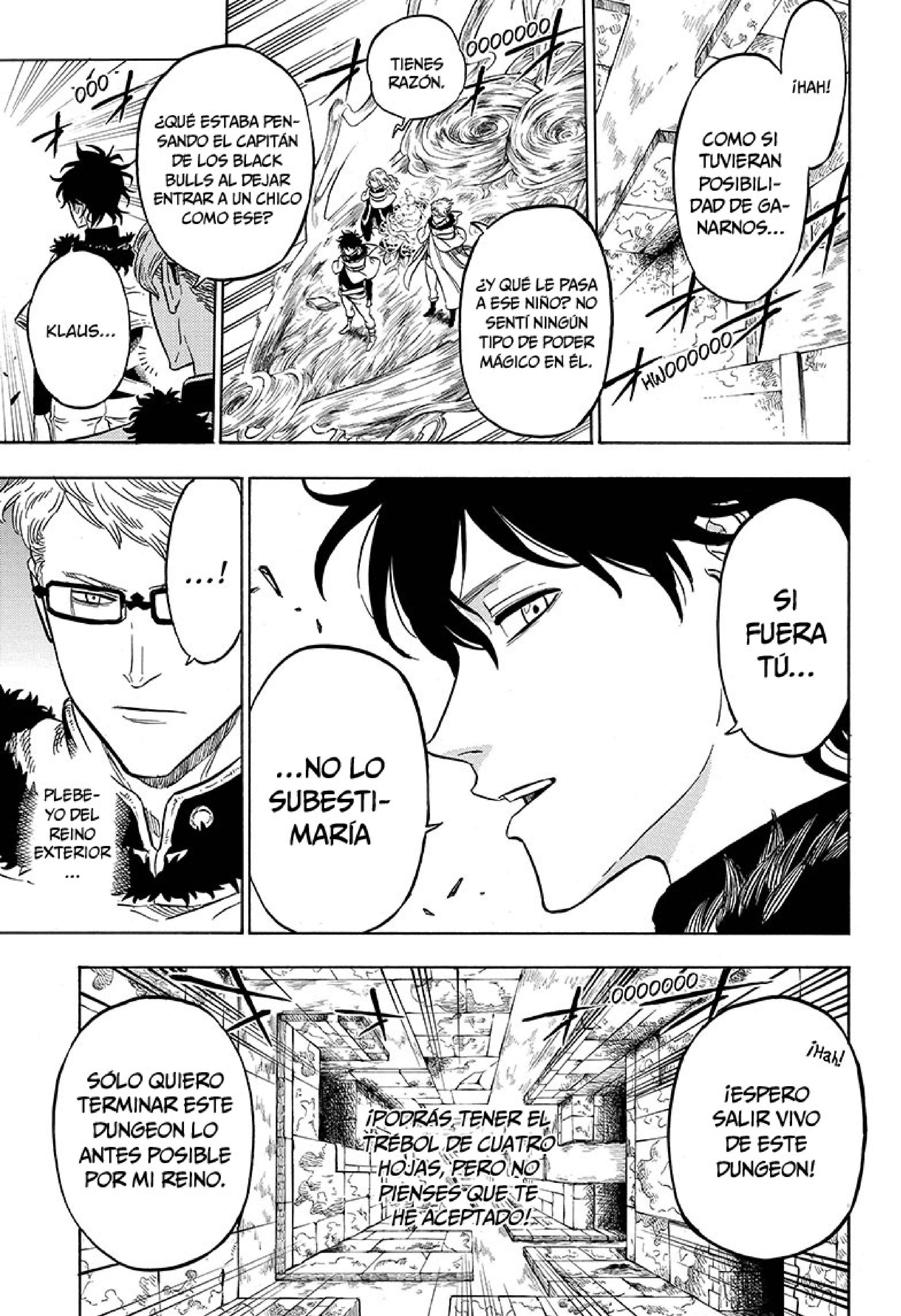 Read black Clover es Manga Online