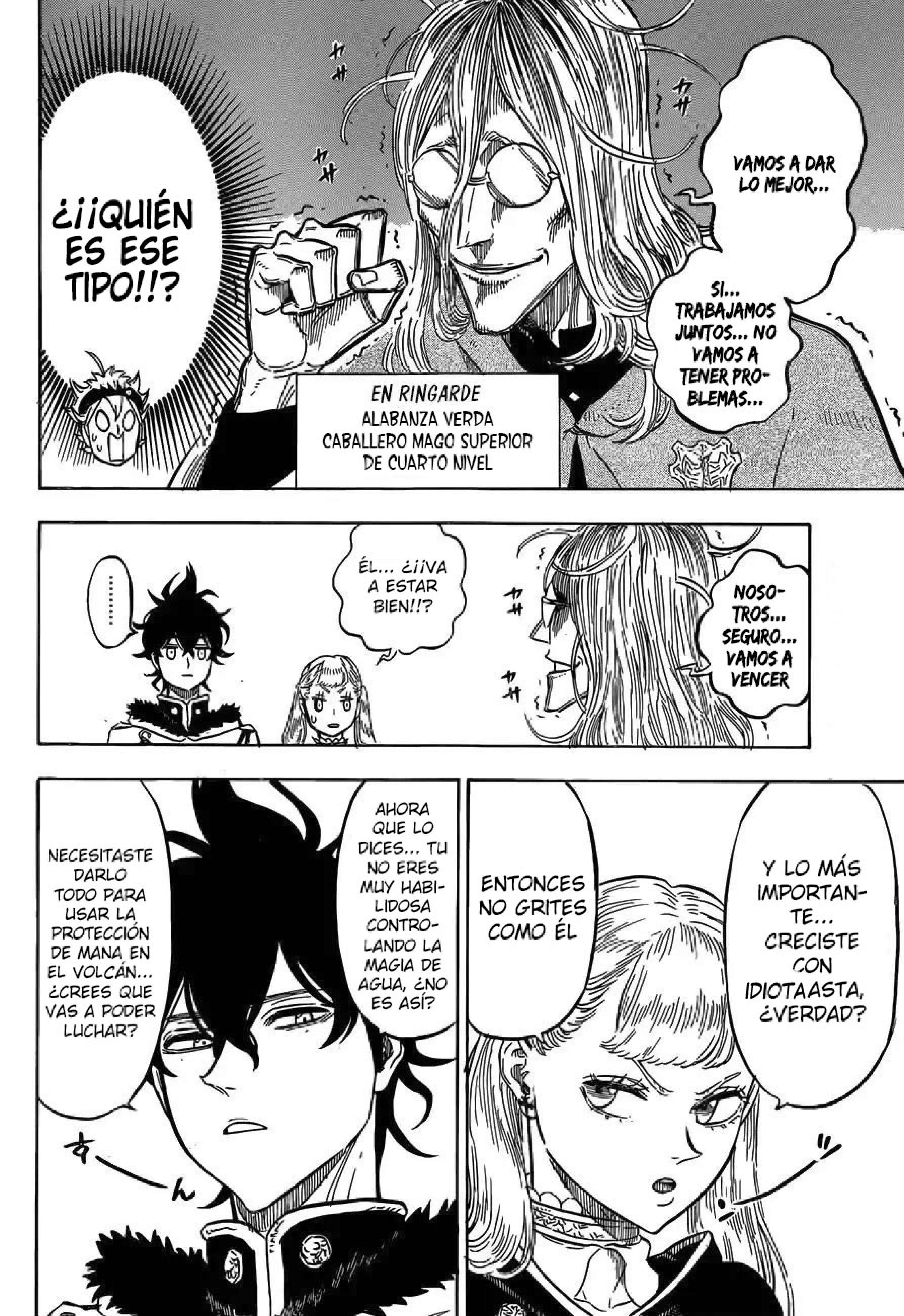 Read black Clover es Manga Online