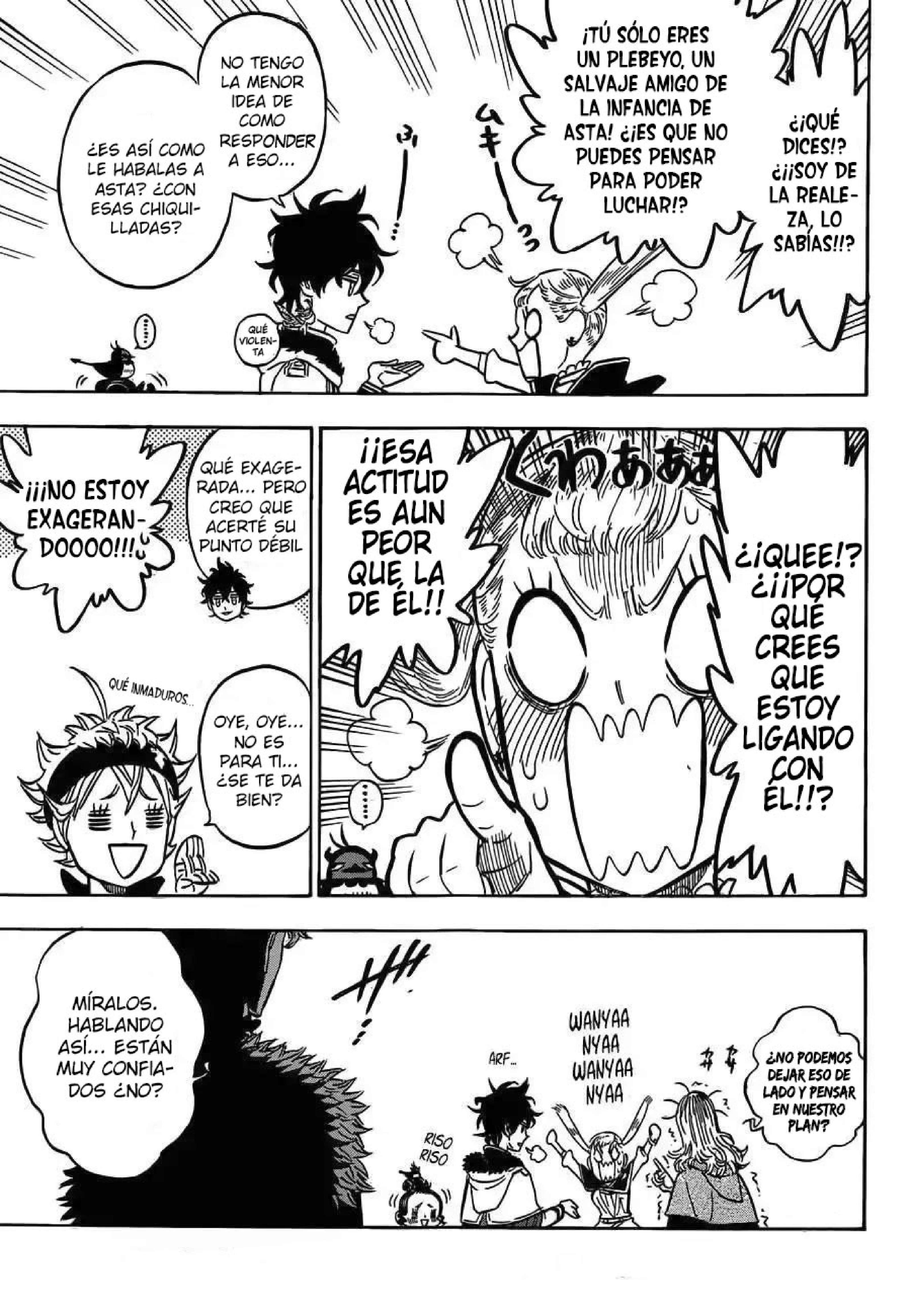Read black Clover es Manga Online