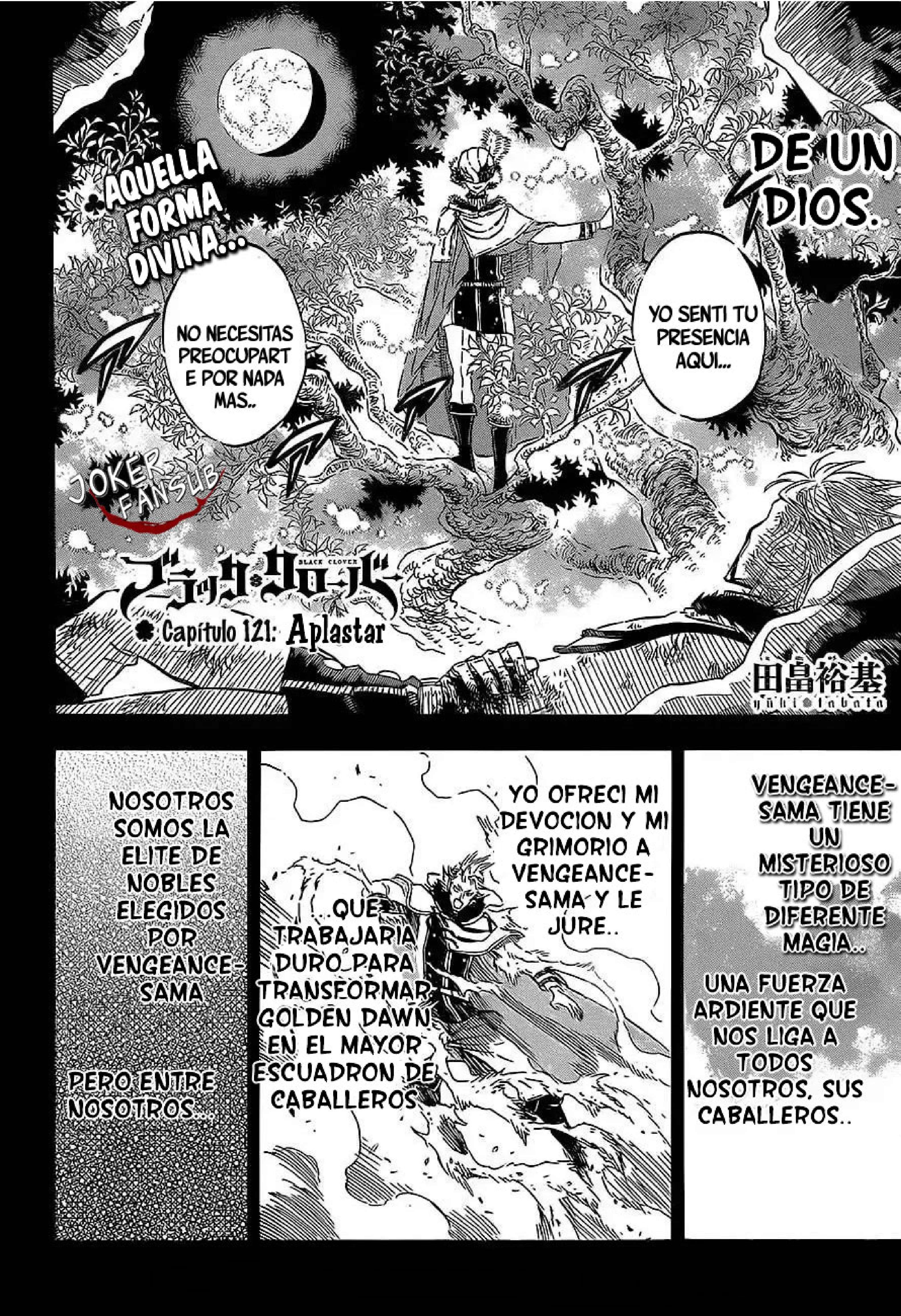 Read black Clover es Manga Online