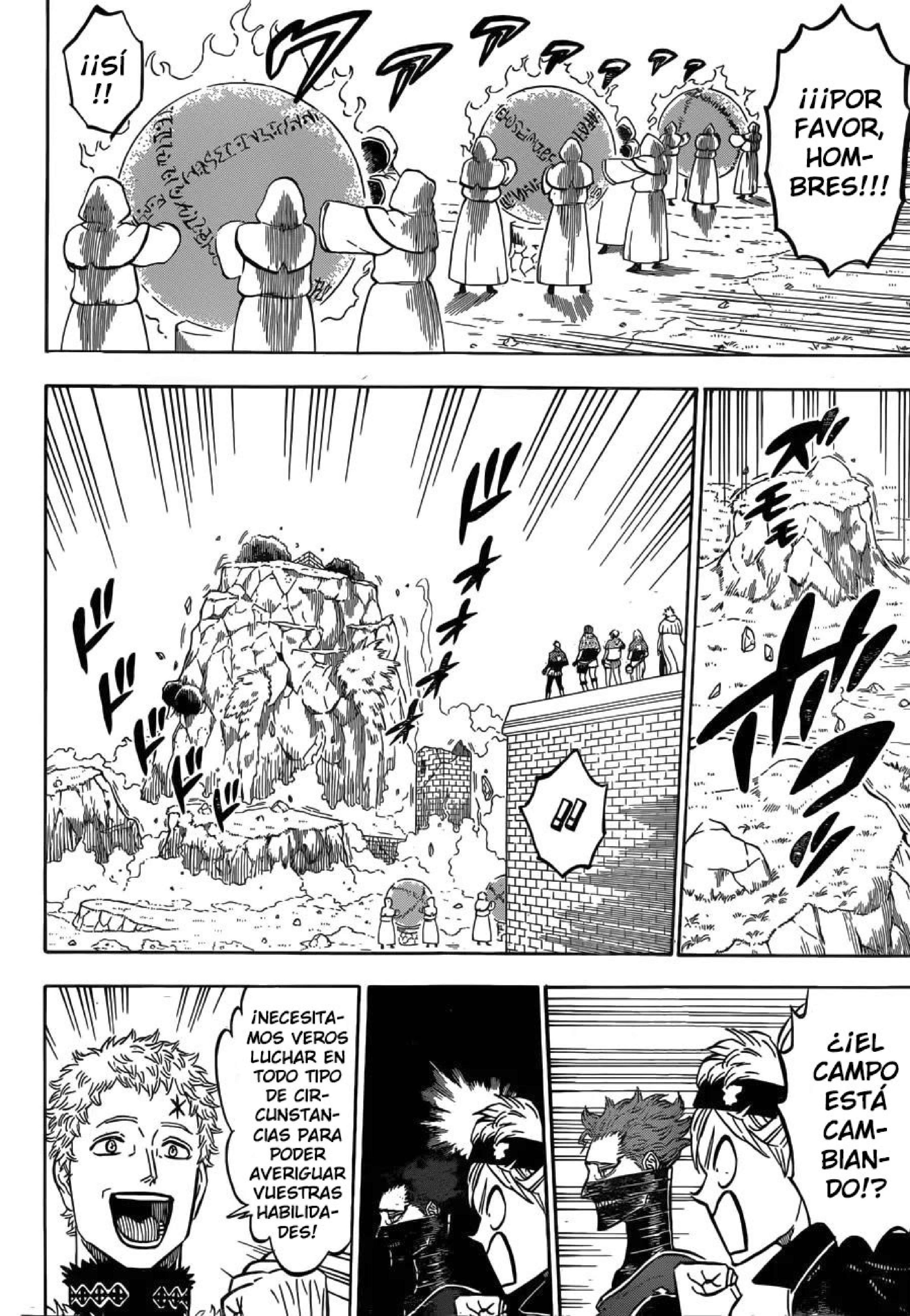 Read black Clover es Manga Online