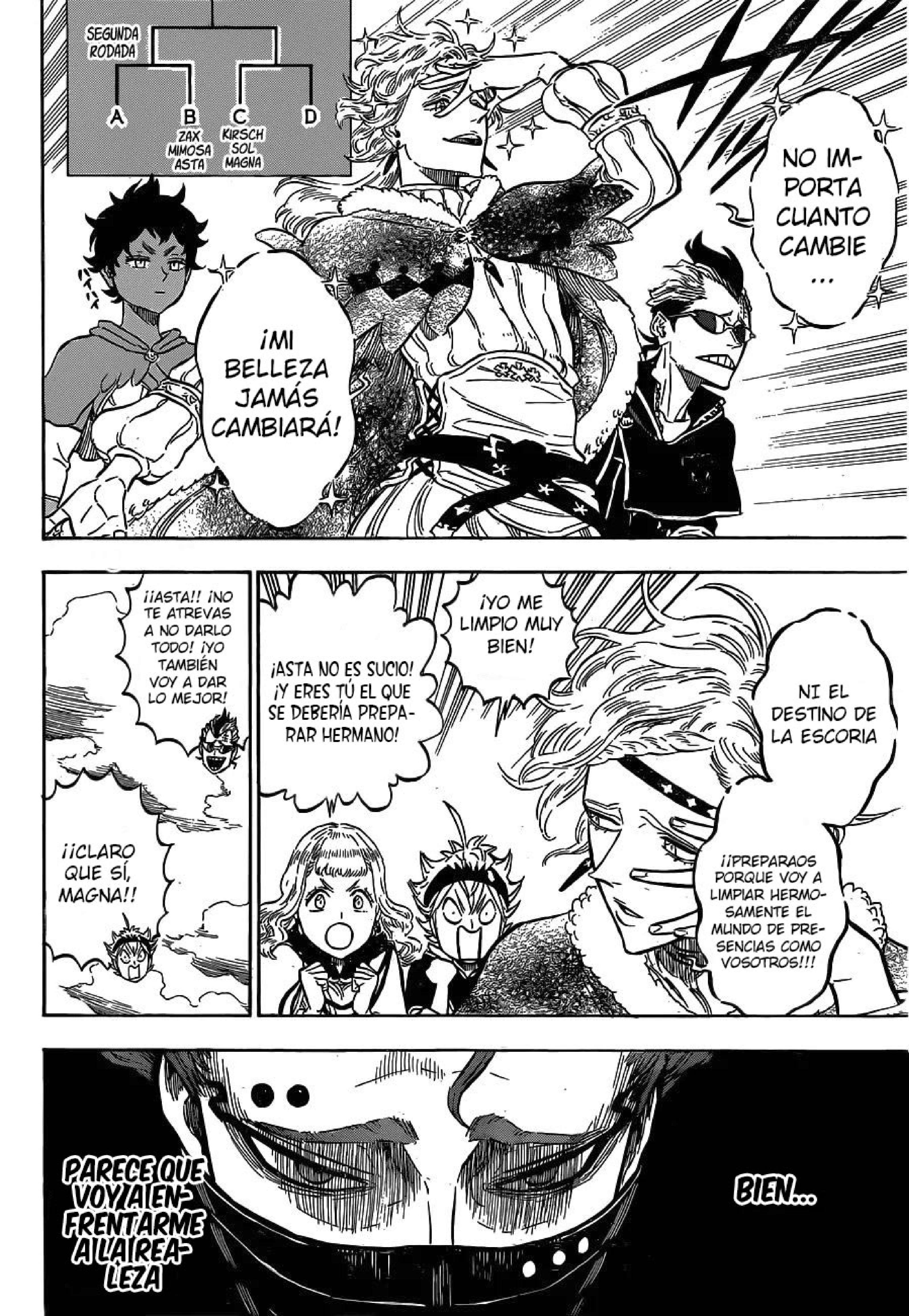 Read black Clover es Manga Online